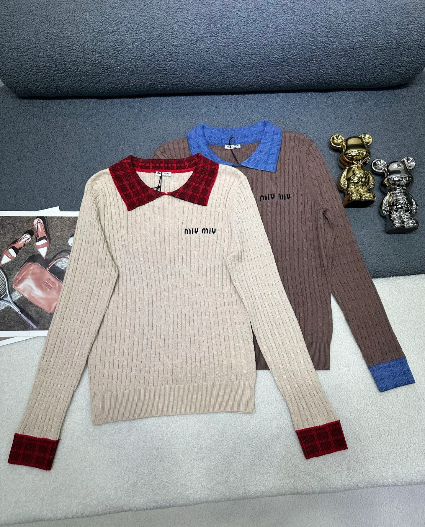 Джемперы И Свитеры Женские Miu Miu 18779283