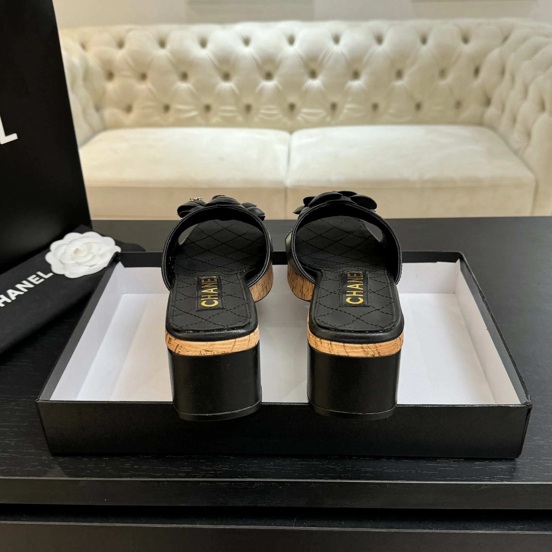 Босоножки Женские Chanel 808324