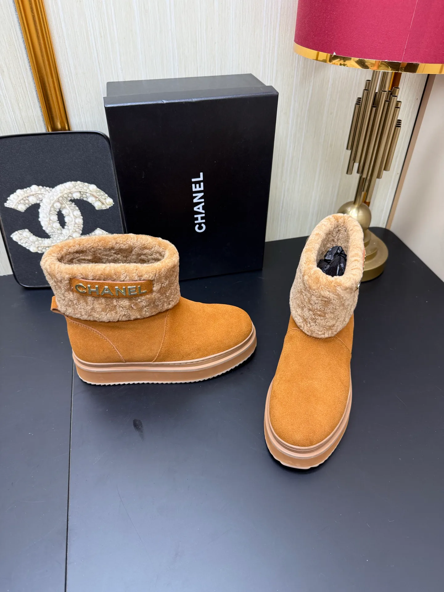 Угги Женские Chanel 101018