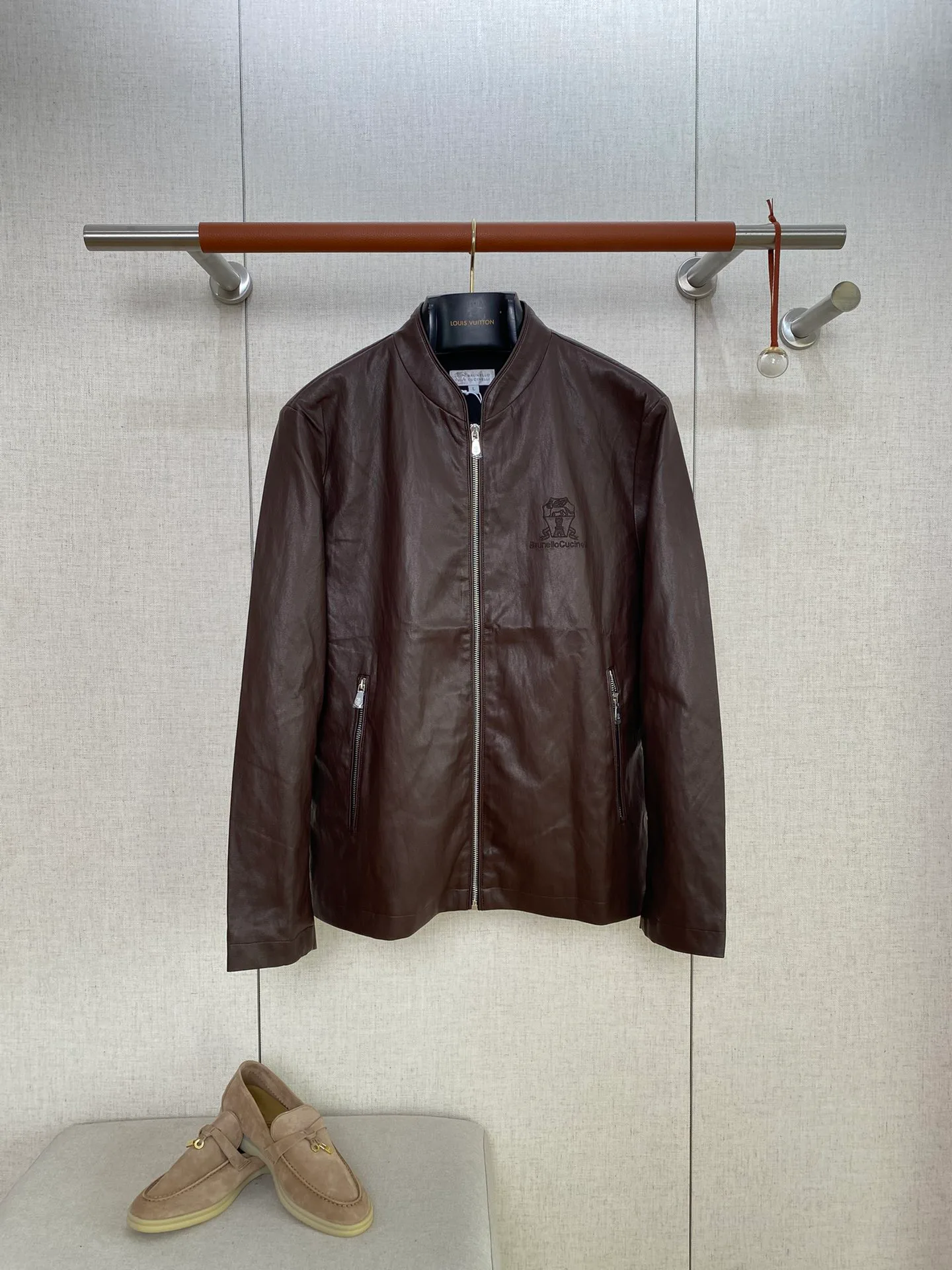 Кожаные Куртки И Дублёнки Мужские Loro Piana 3044059