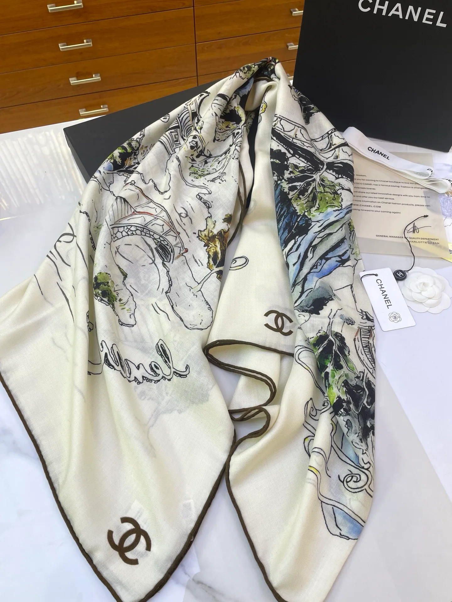 Шарфы Chanel 104715