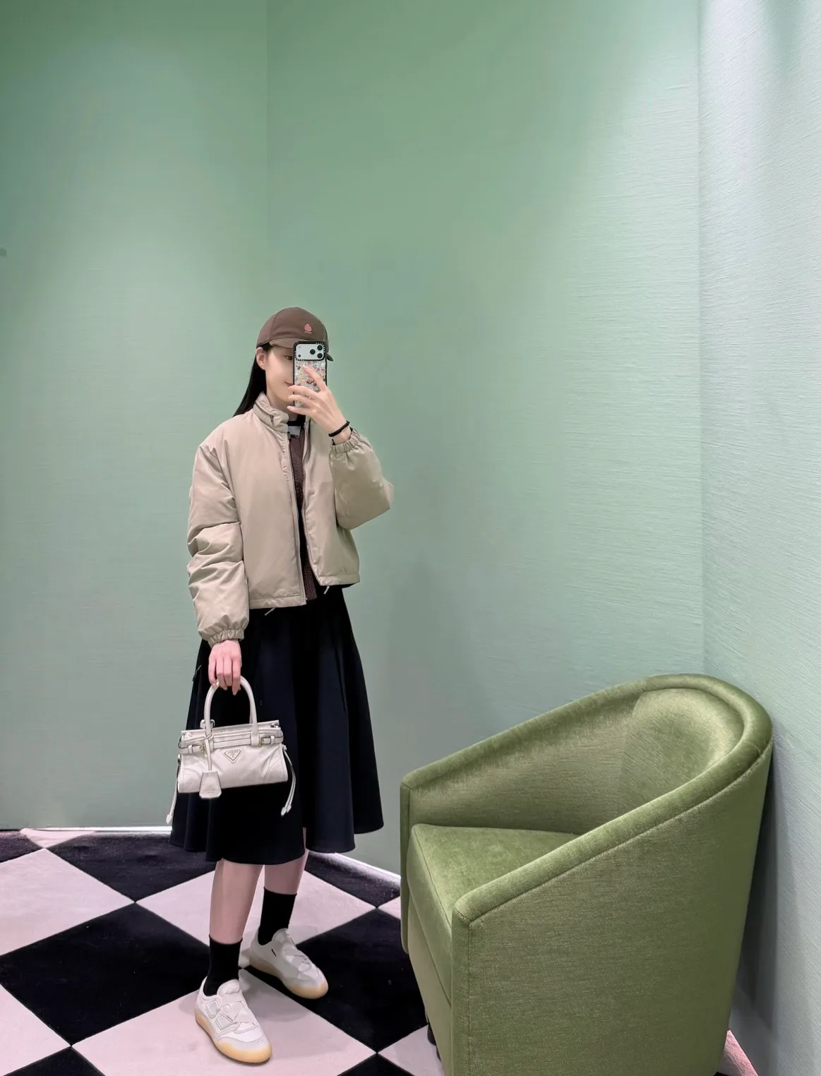 Куртки И Пуховики Женские Prada 18219337