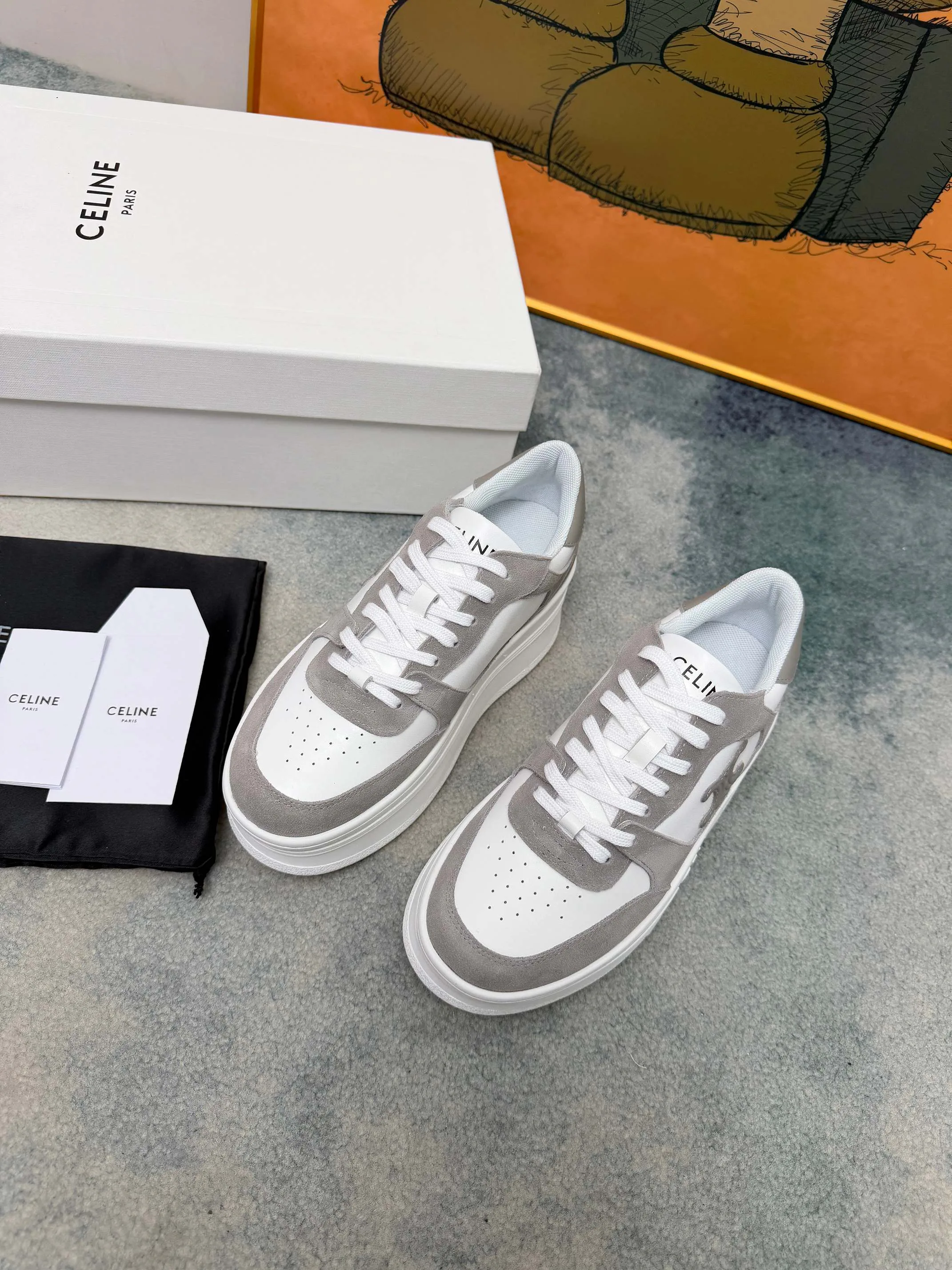 Кроссовки Женские Celine 3542860