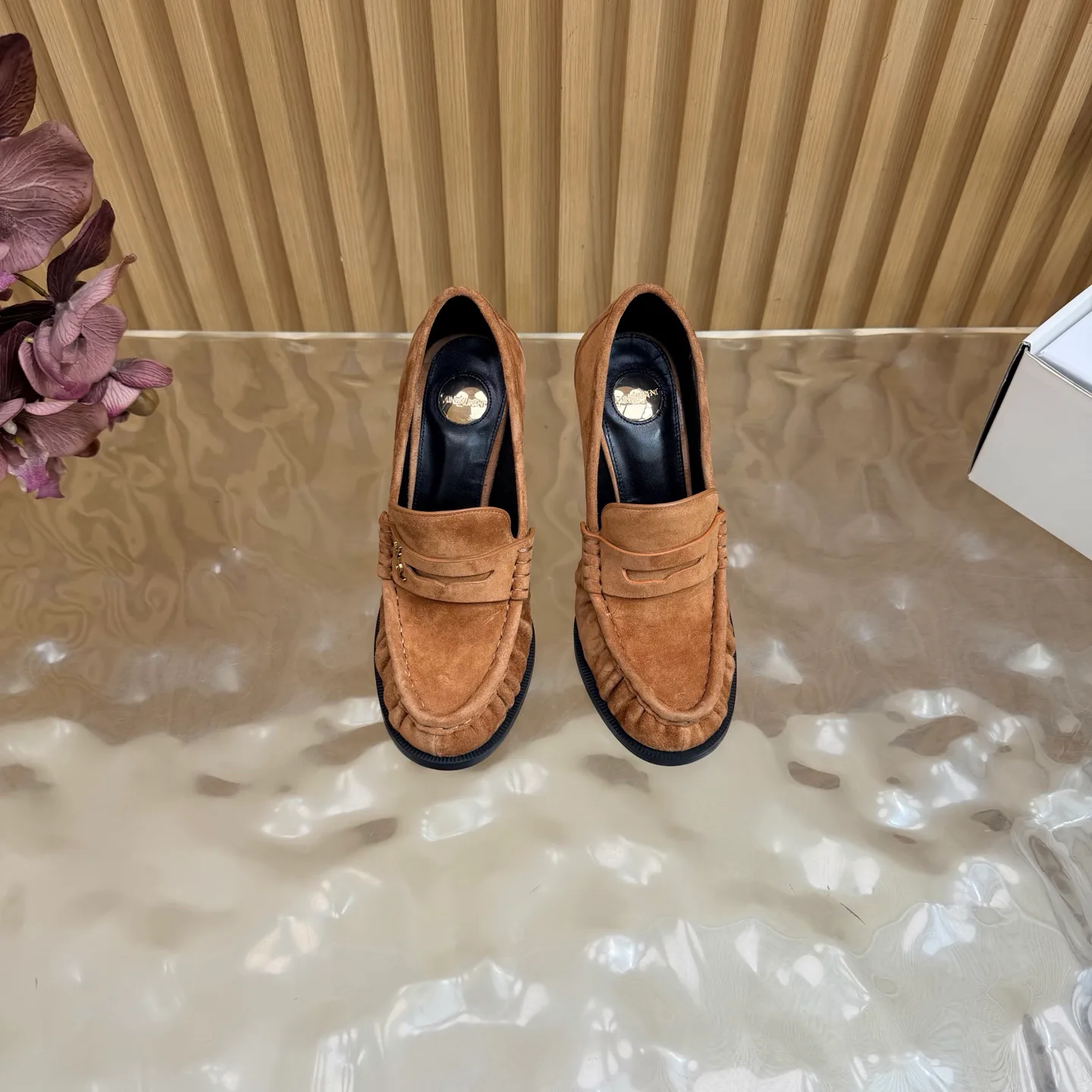 Лоферы И Мокасины Женские Saint Laurent 18676011