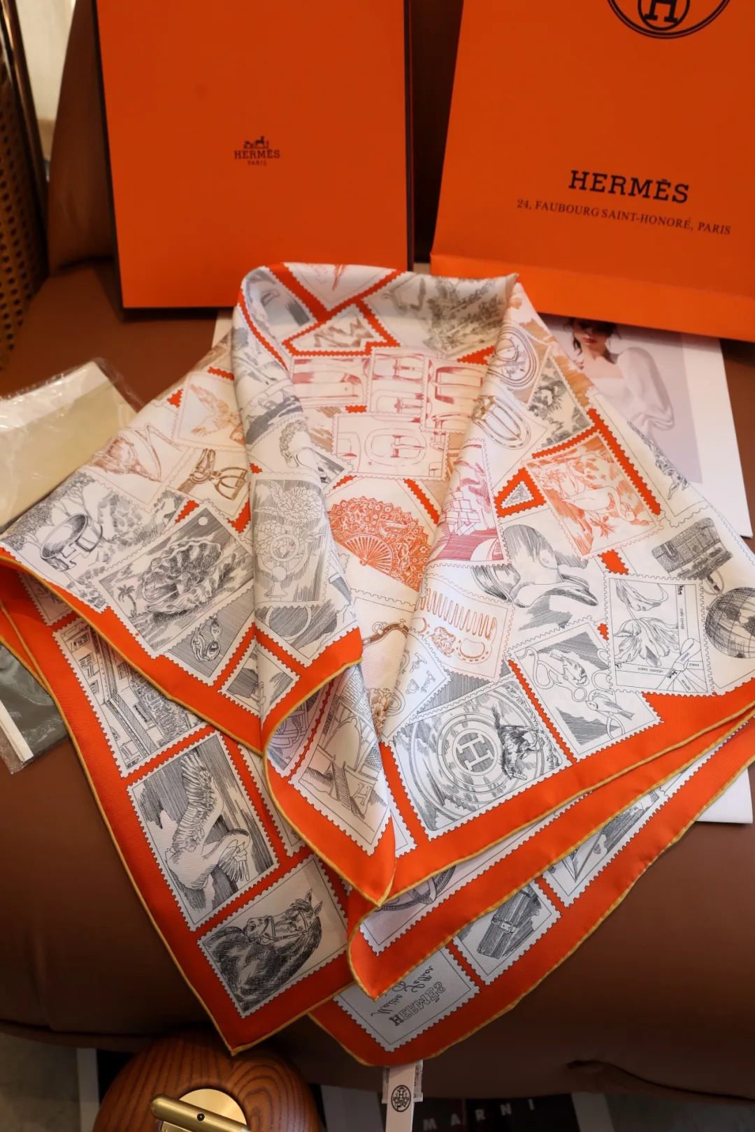 Платки Hermes 13855828