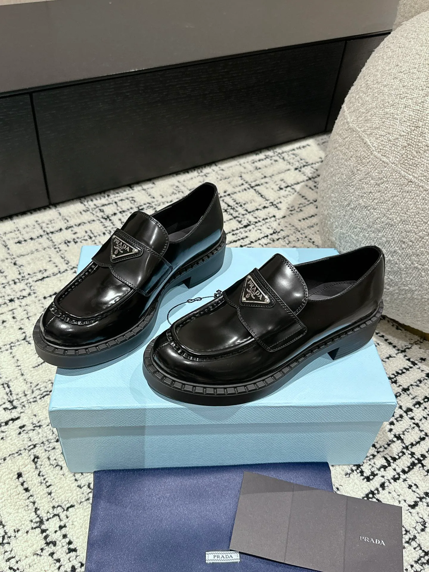 Лоферы Женские Prada 238332