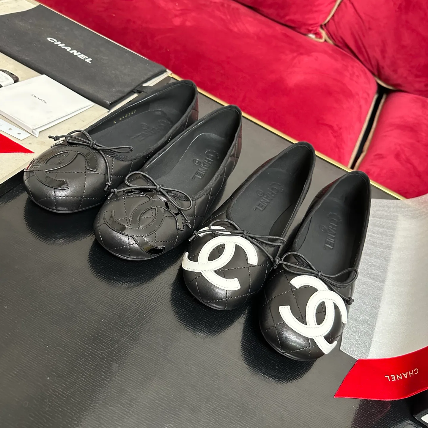 Балетки Женские Chanel 18725820