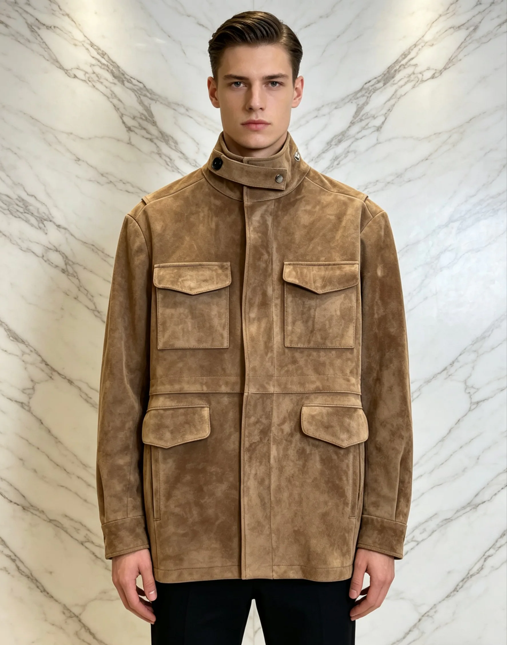 Кожаные Куртки И Дублёнки Мужские Loro Piana 13077132