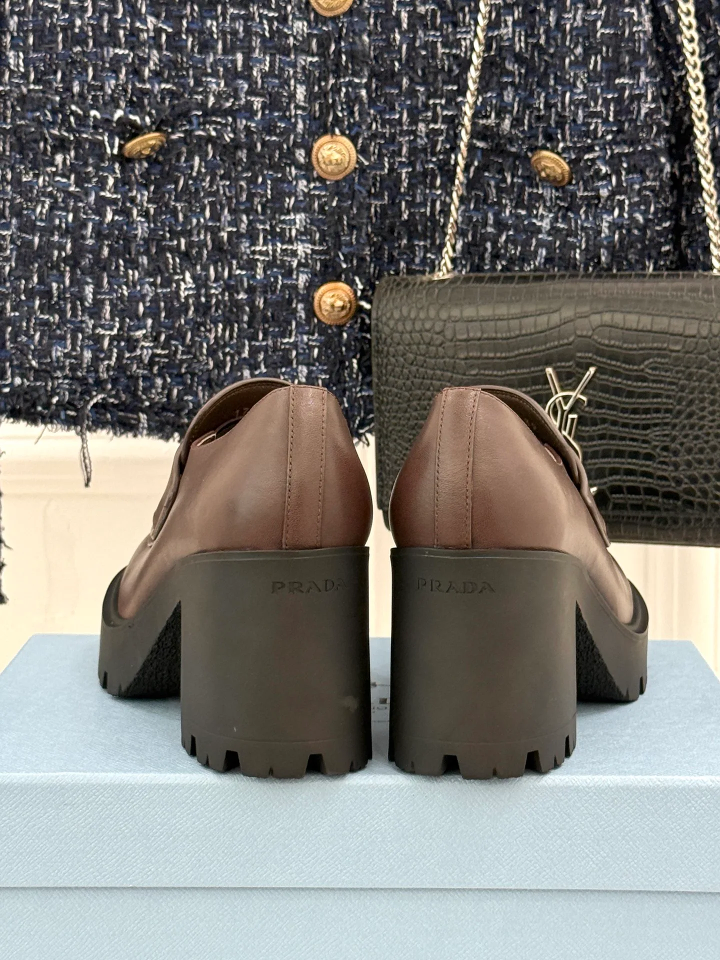 Лоферы И Мокасины Женские Prada 18780367