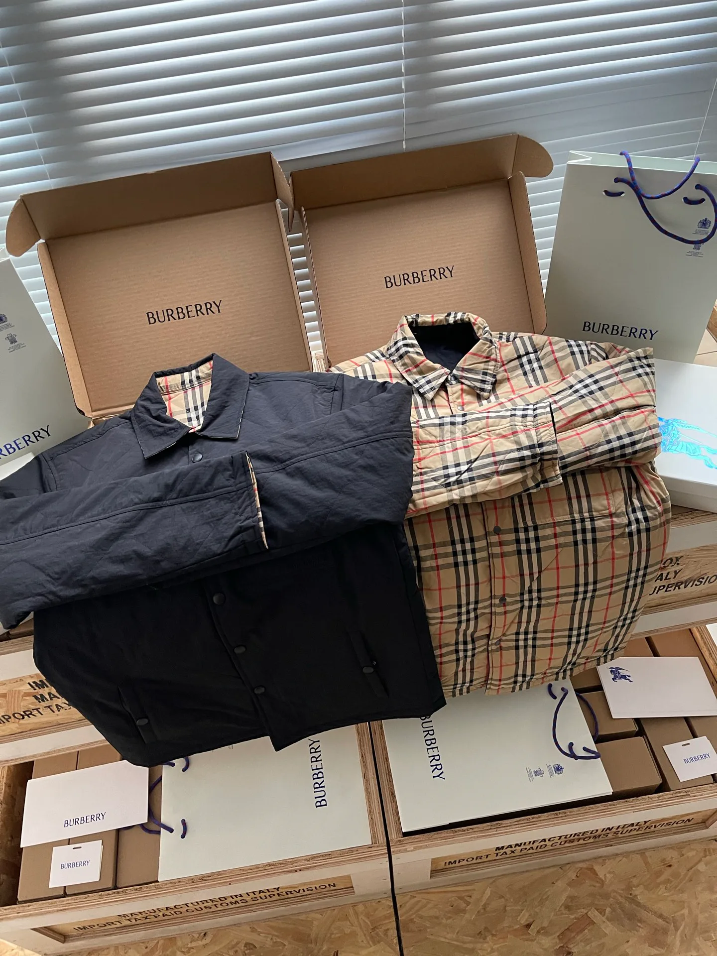 Рубашки Мужские Burberry 18461369