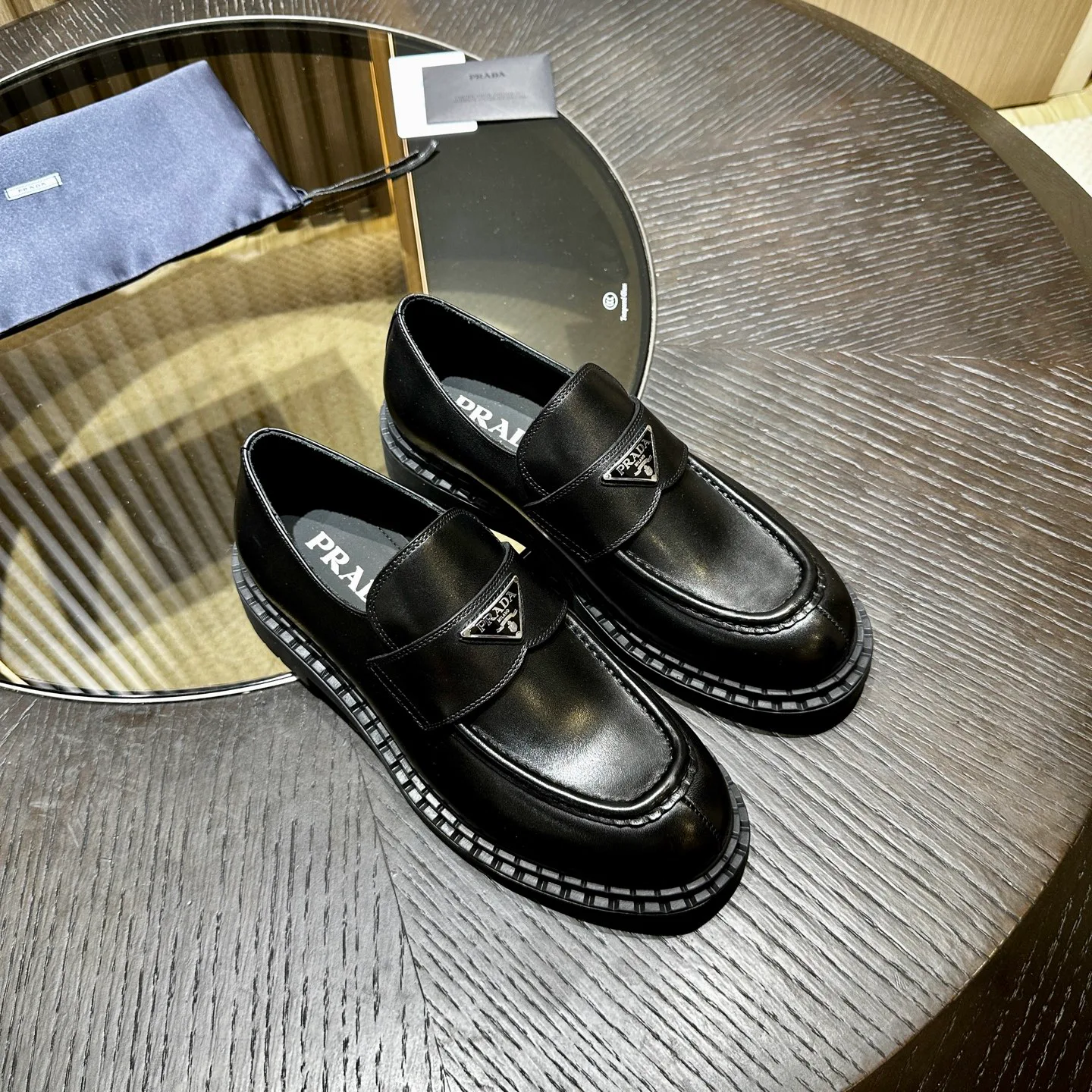 Лоферы И Туфли Мужские Prada 18192291