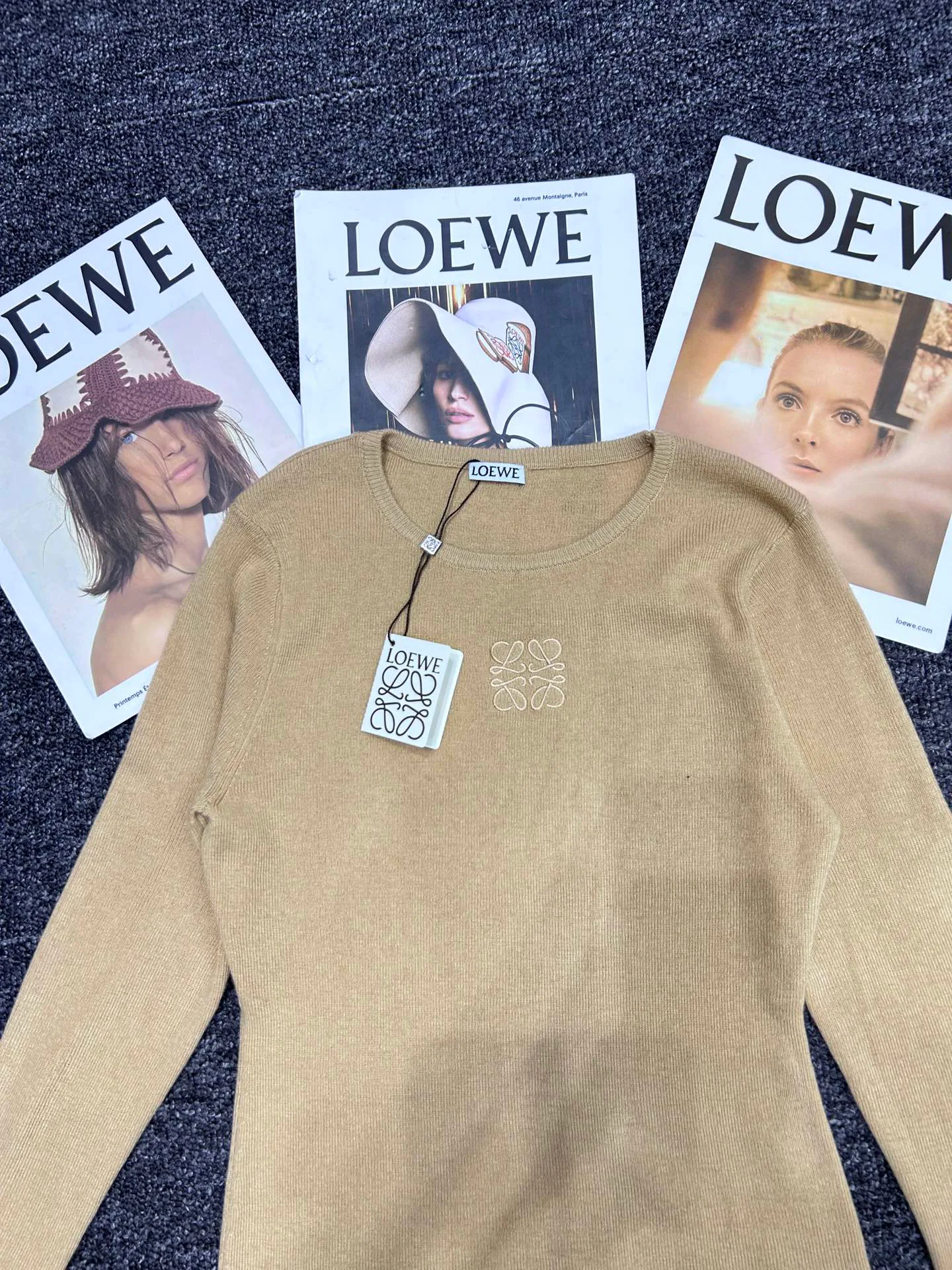 Лонгсливы Женские Loewe 7264