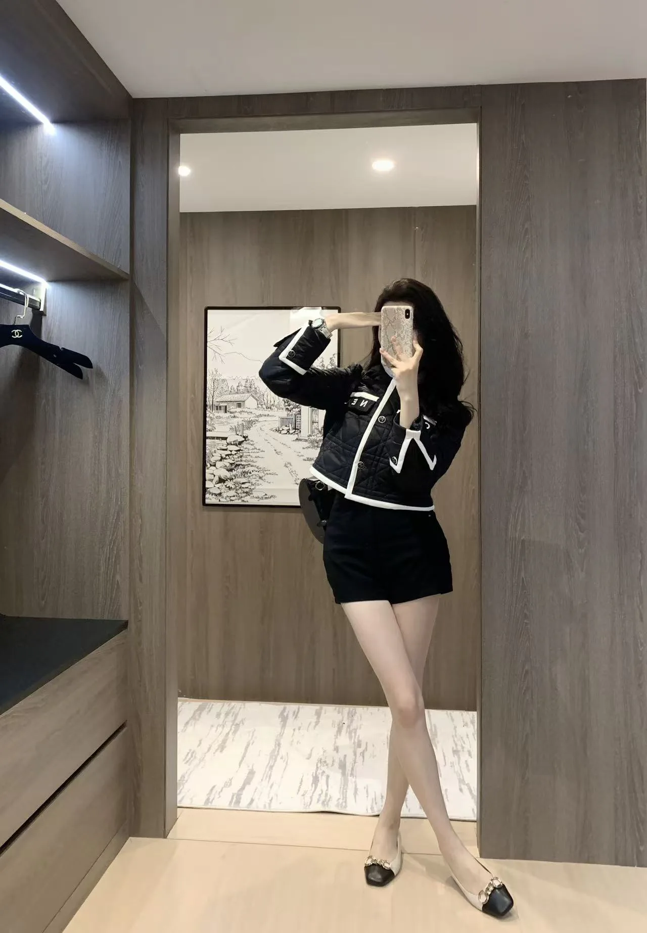 Куртки И Пуховики Женские Chanel 424759