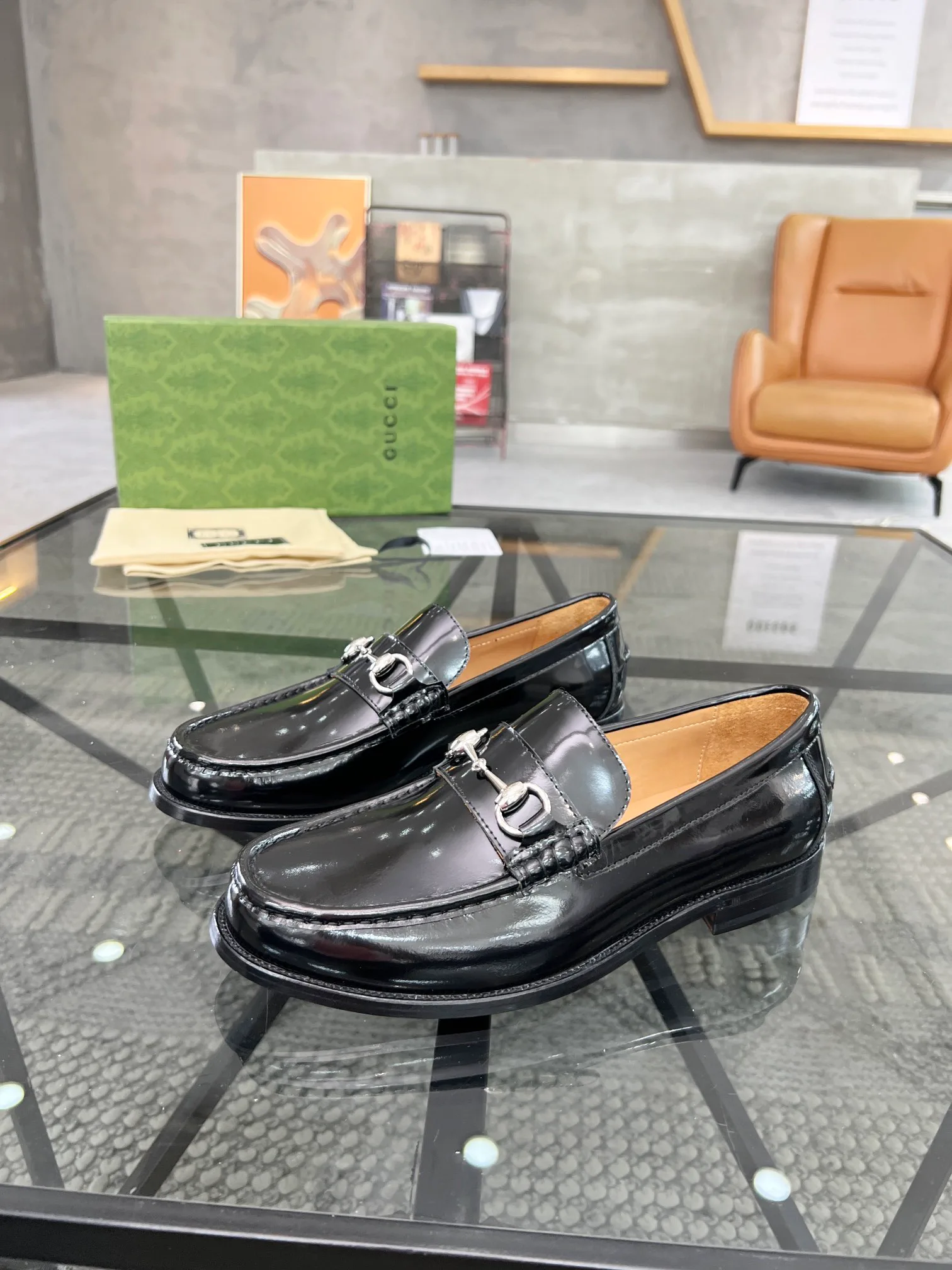 Лоферы Мужские Gucci 217917