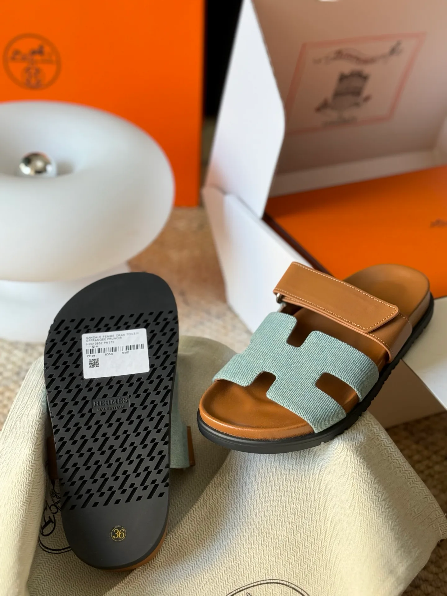 Шлепанцы Женские Hermes 81987