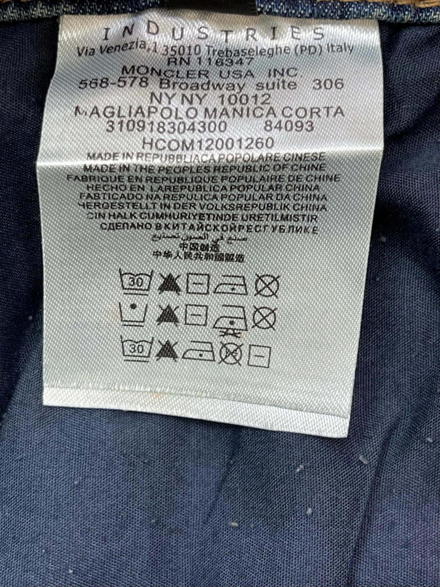 Джинсы Мужские Moncler 12551746