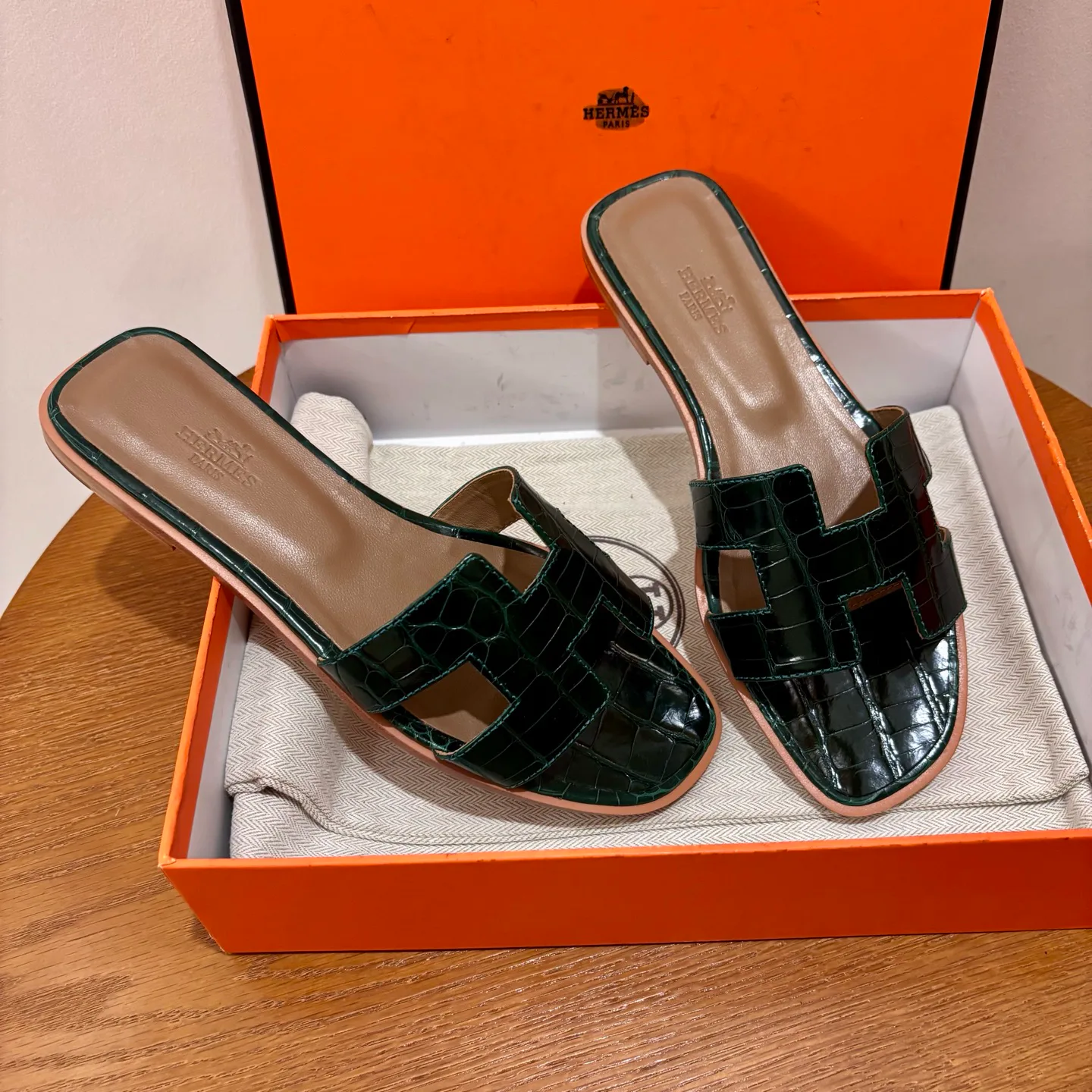 Шлепанцы Женские Hermes 4503980