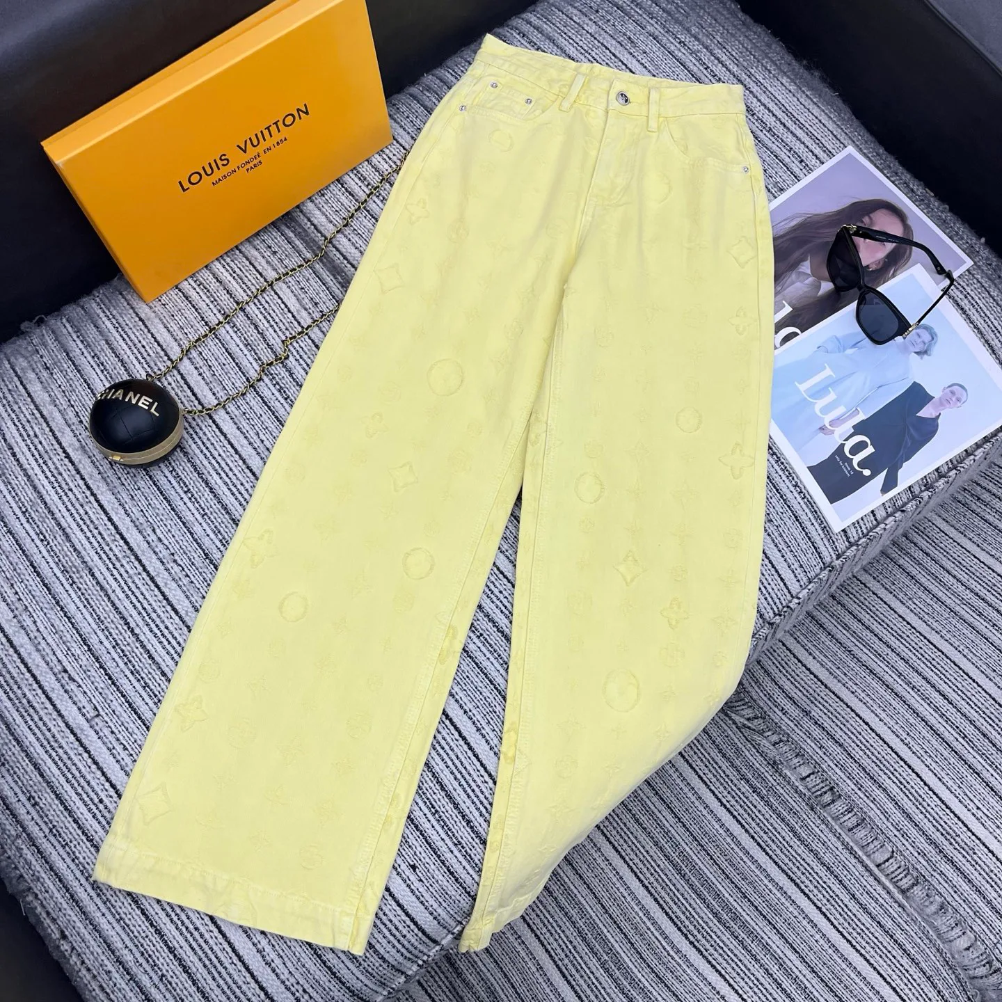 Джинсы Женские Louis Vuitton 1828174