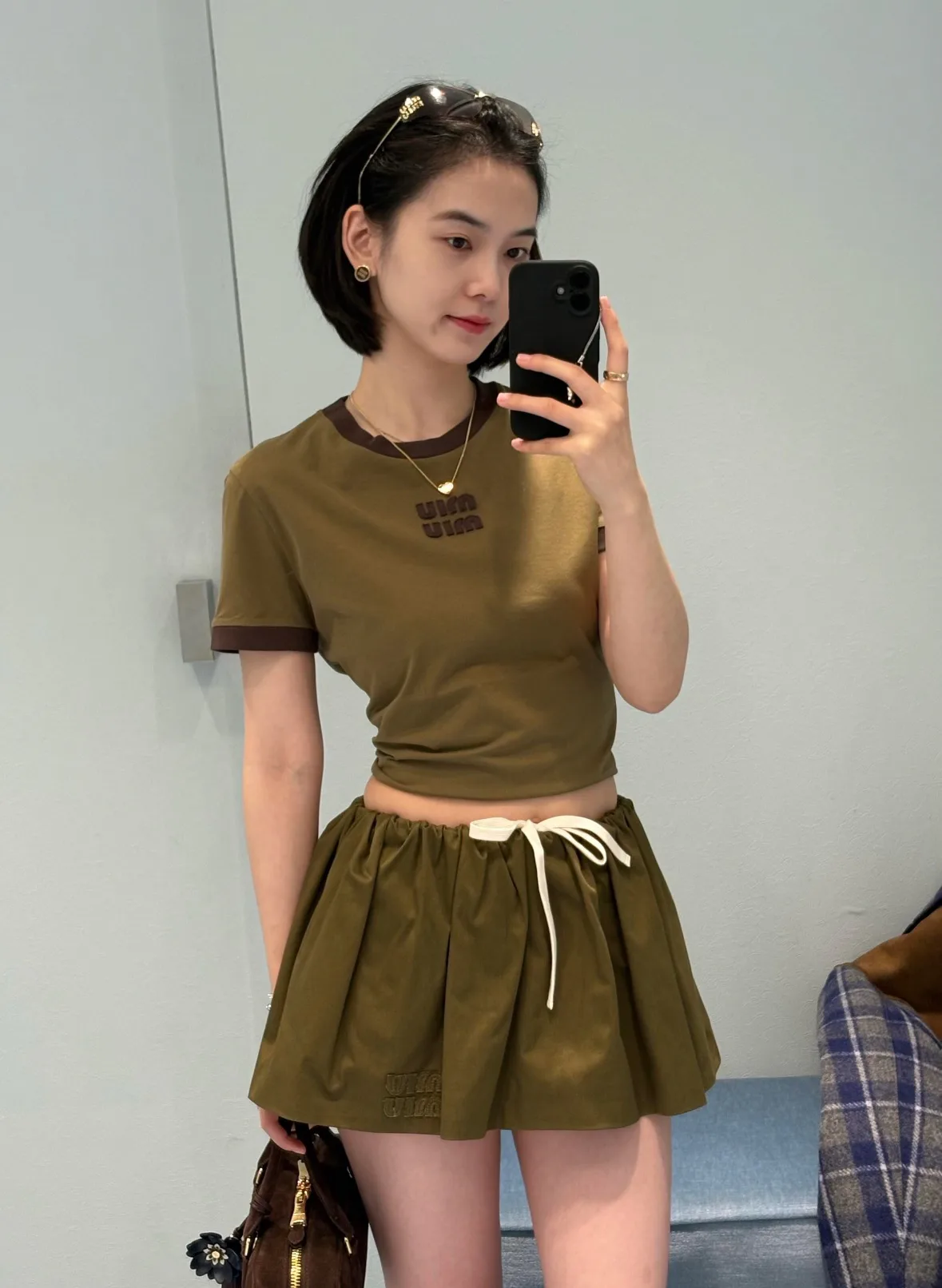 Футболки Женские Miu Miu 16860709