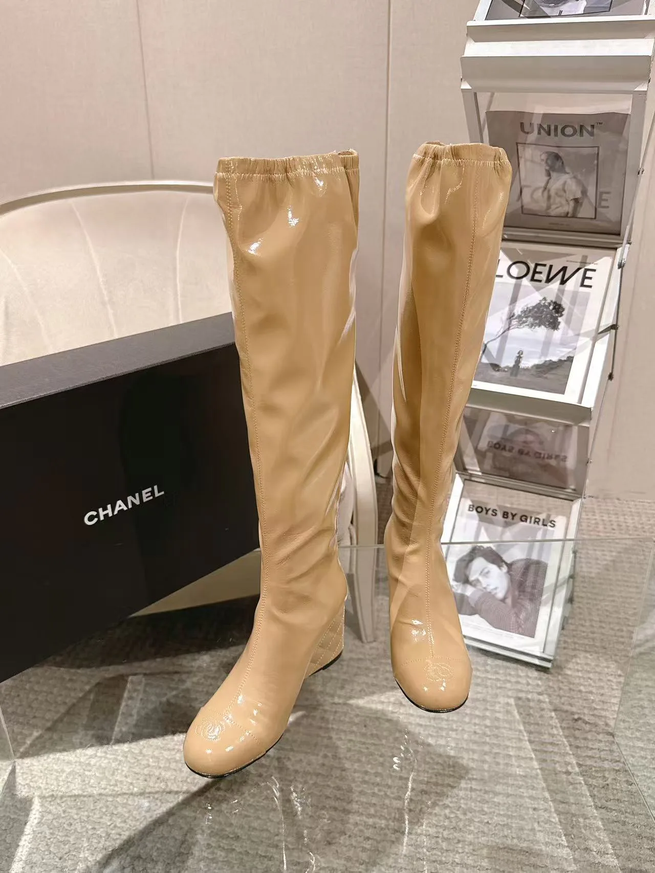 Сапоги Женские Chanel 618816