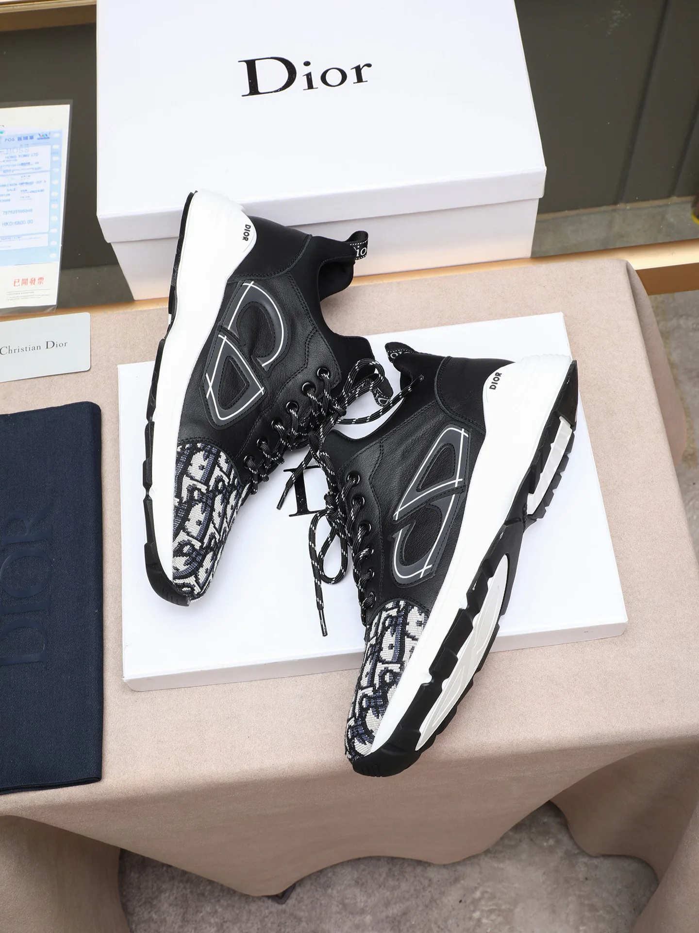 Кроссовки Мужские Christian Dior 211542