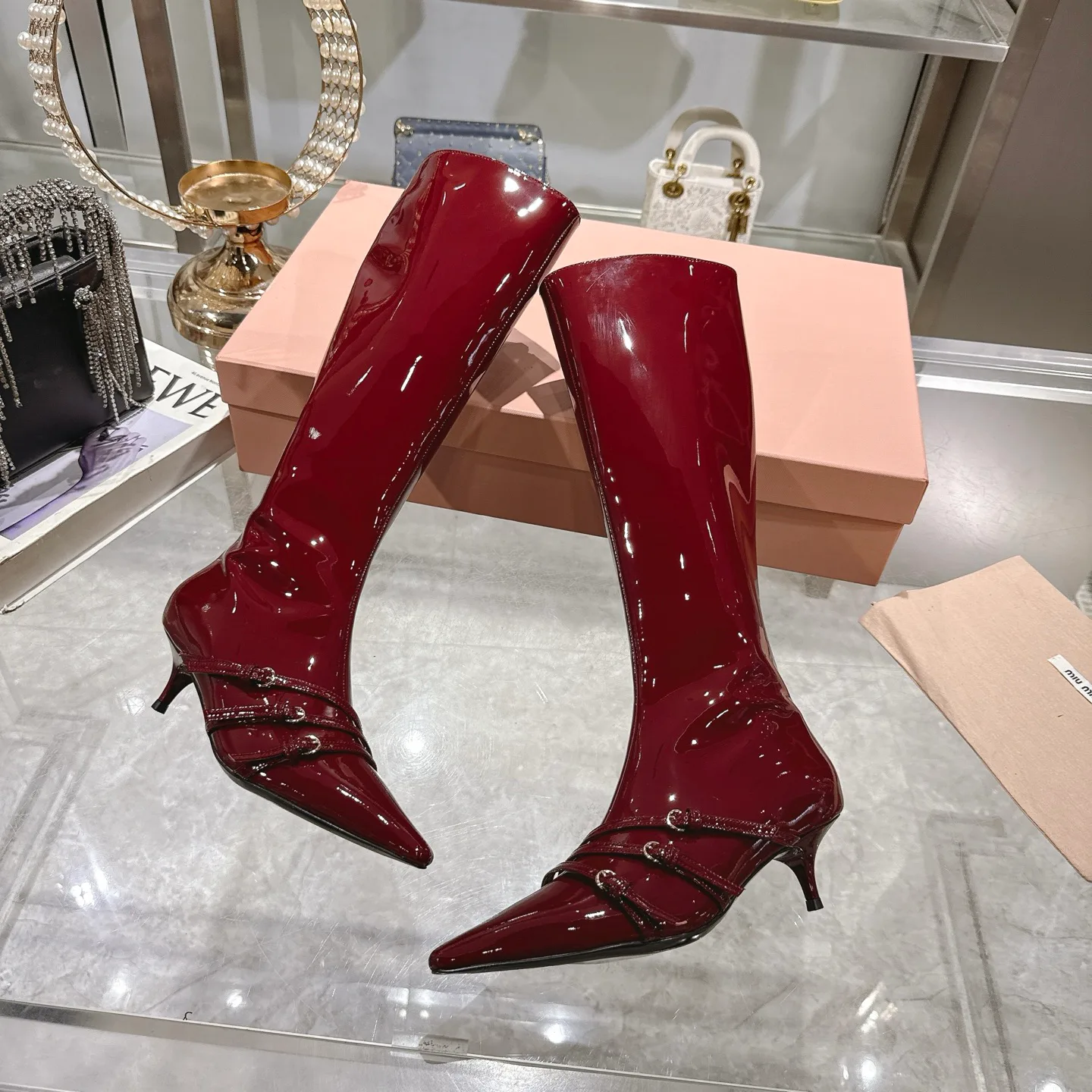 Сапоги Женские Miu Miu 347854