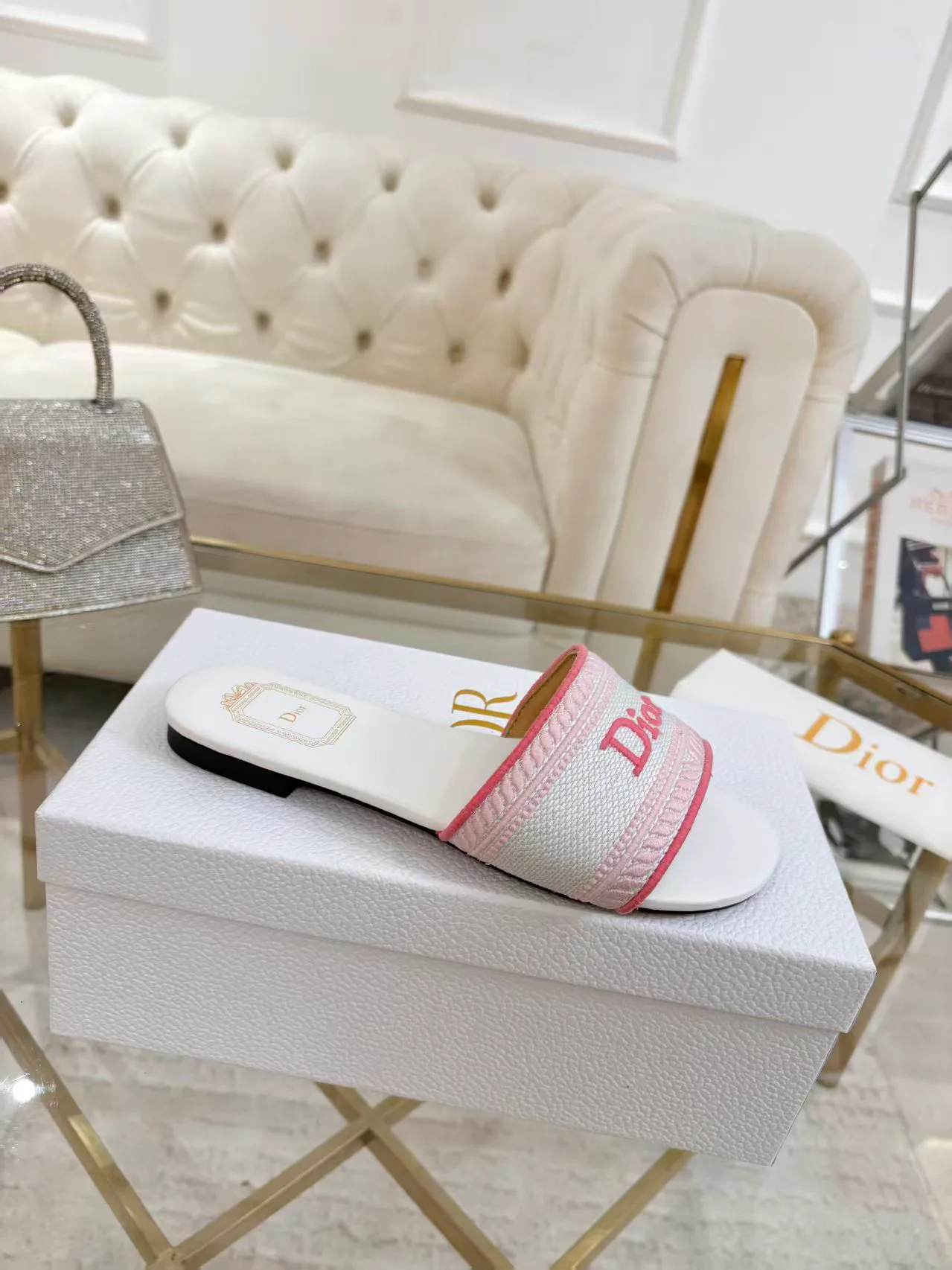 Шлепанцы Женские Christian Dior 11764062