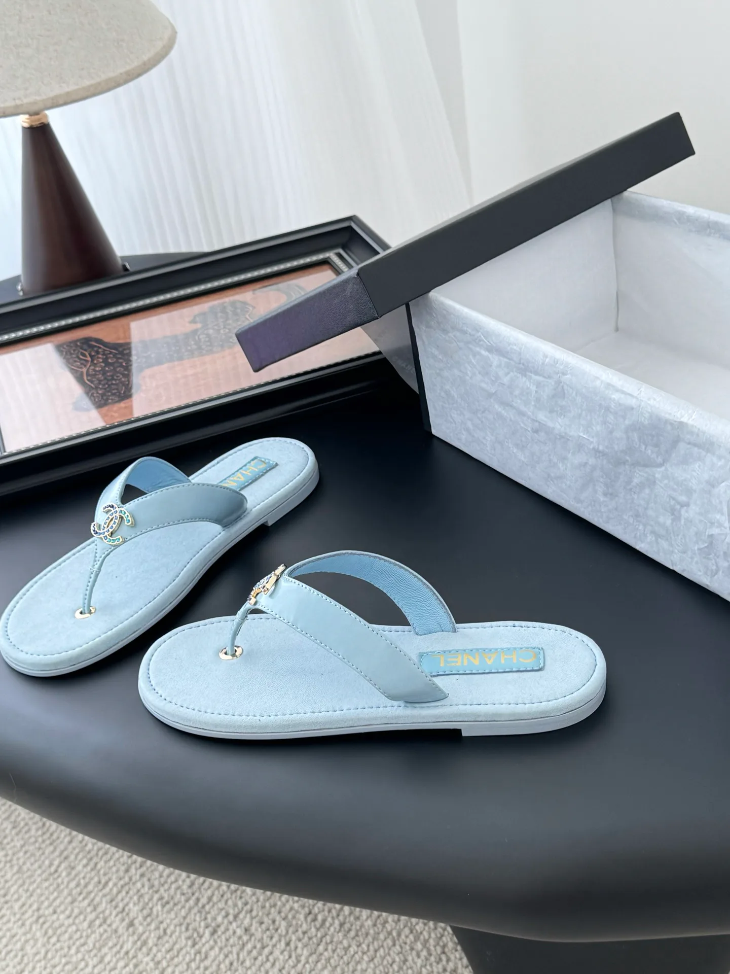 Шлепанцы Женские Chanel 1818709