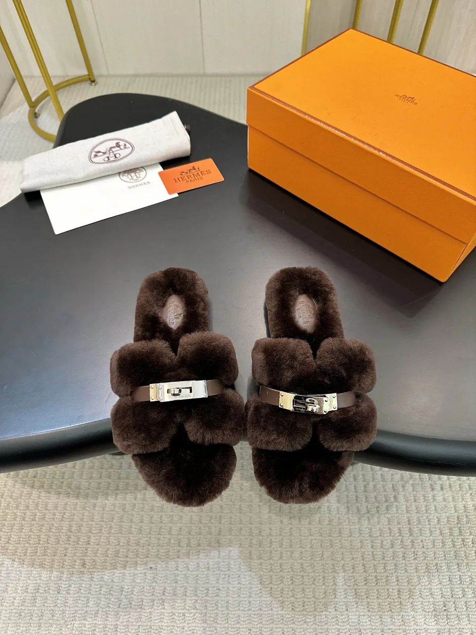 Тапочки Женские Hermes 97510