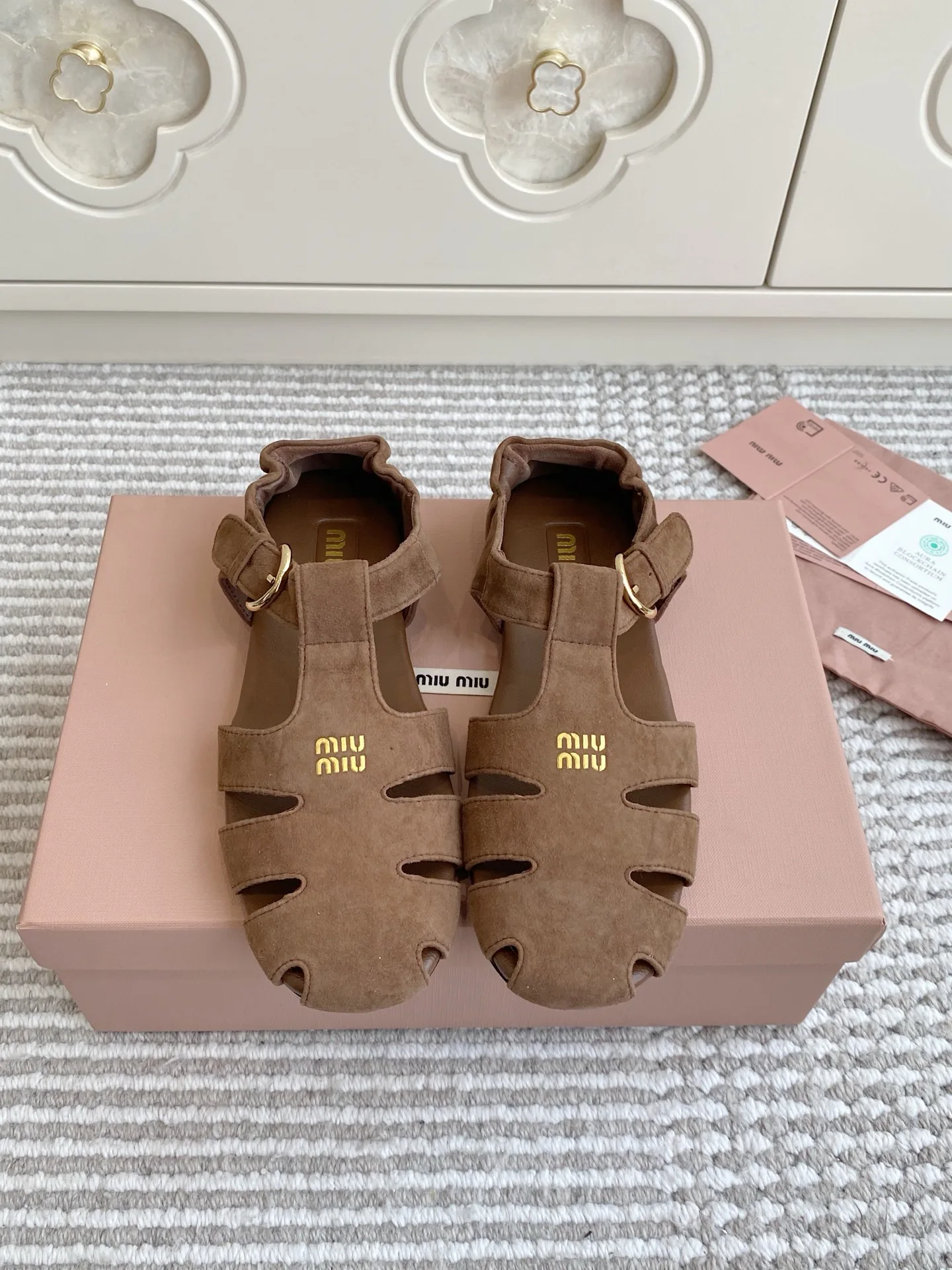 Босоножки Женские Miu Miu 11668857