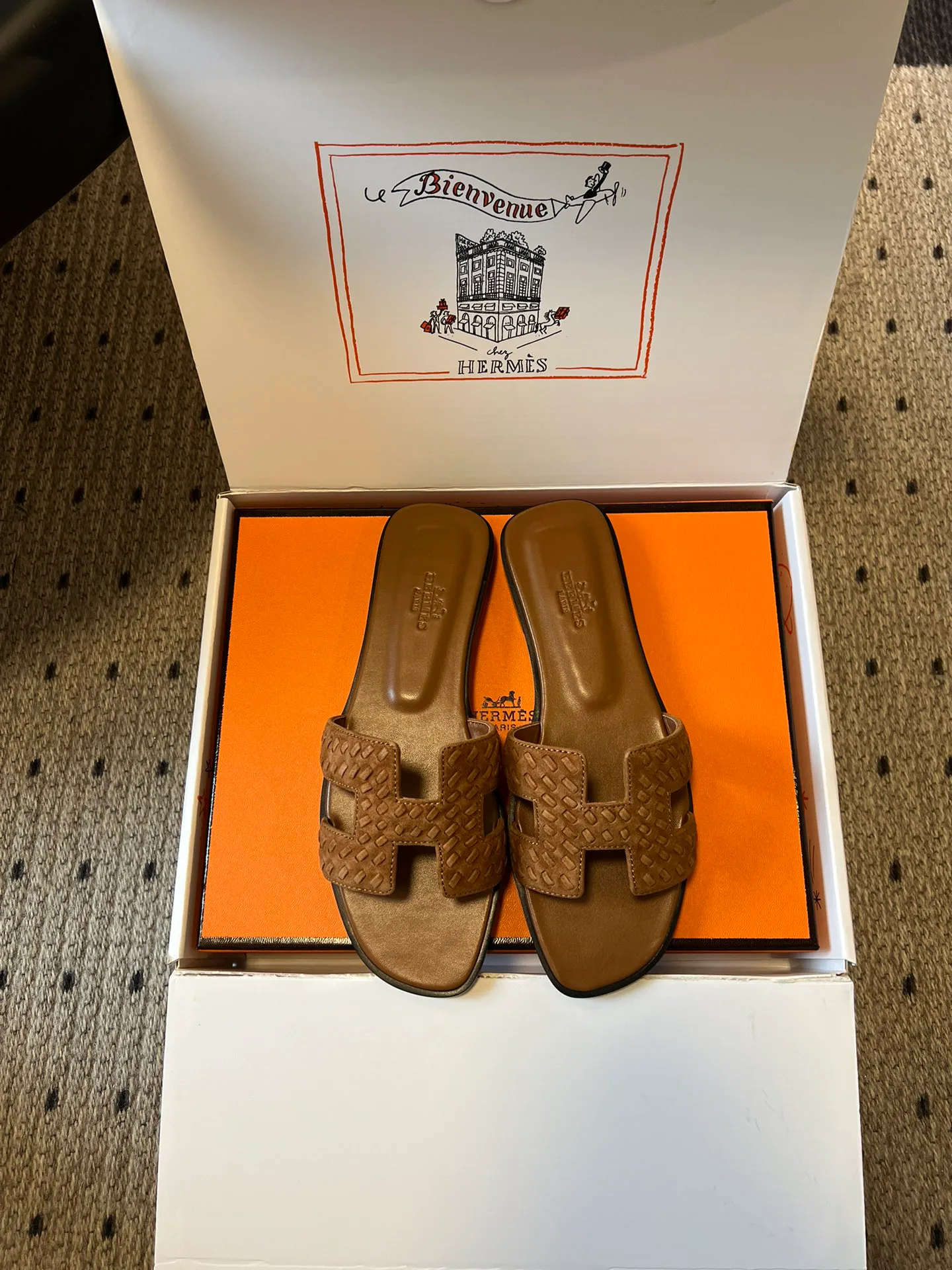 Шлепанцы Женские Hermes 11129422