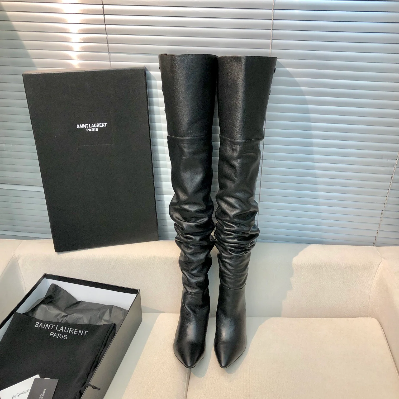Сапоги Женские Saint Laurent 18997194