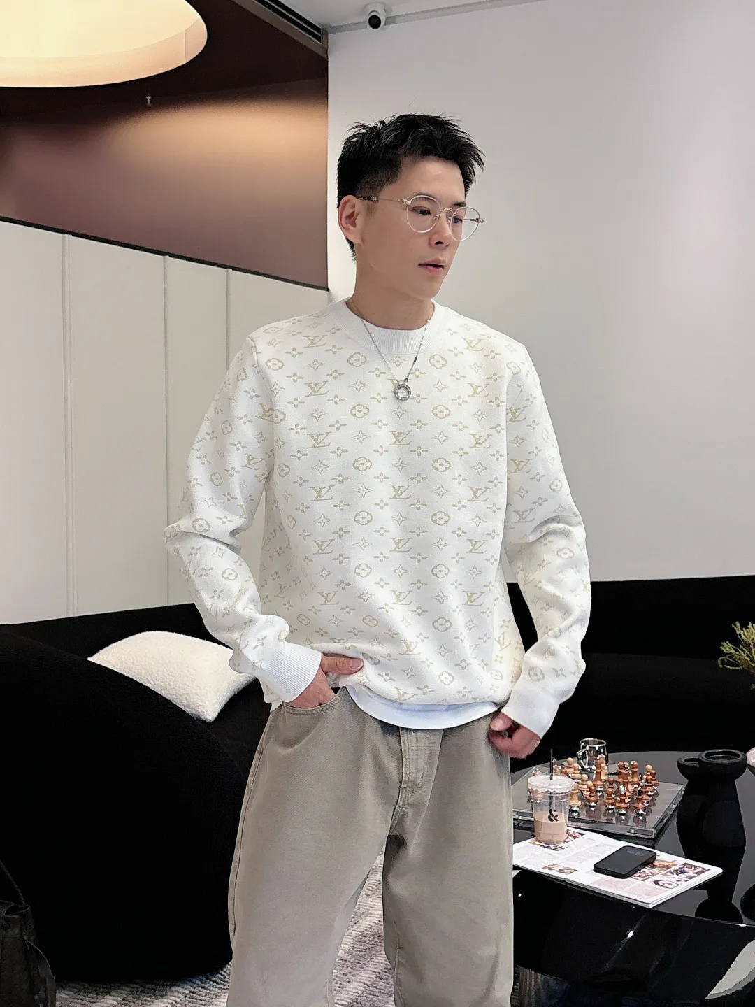 Джемперы И Свитеры Мужские Louis Vuitton 819041