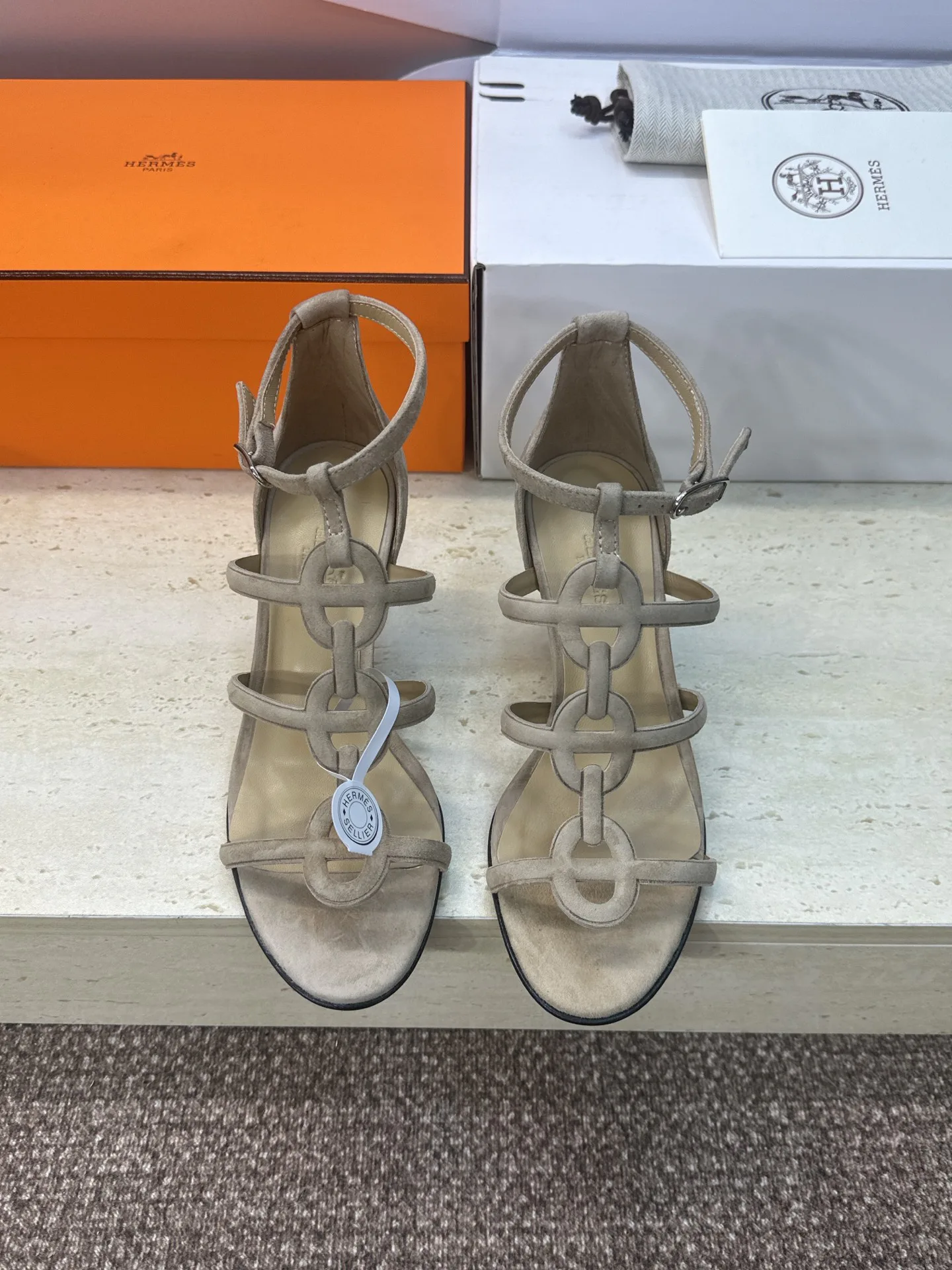 Босоножки Женские Hermes 11465221