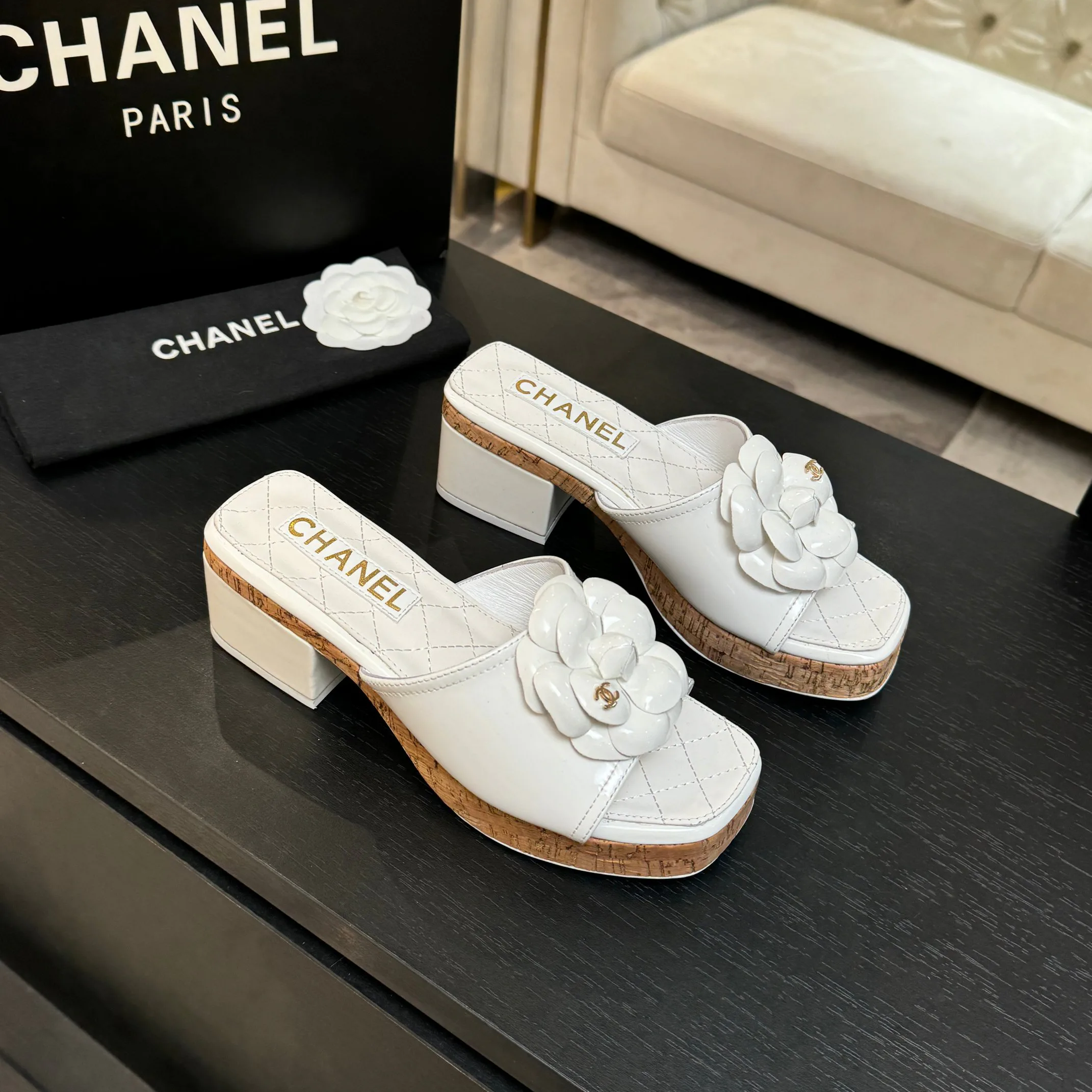 Босоножки Женские Chanel 808330