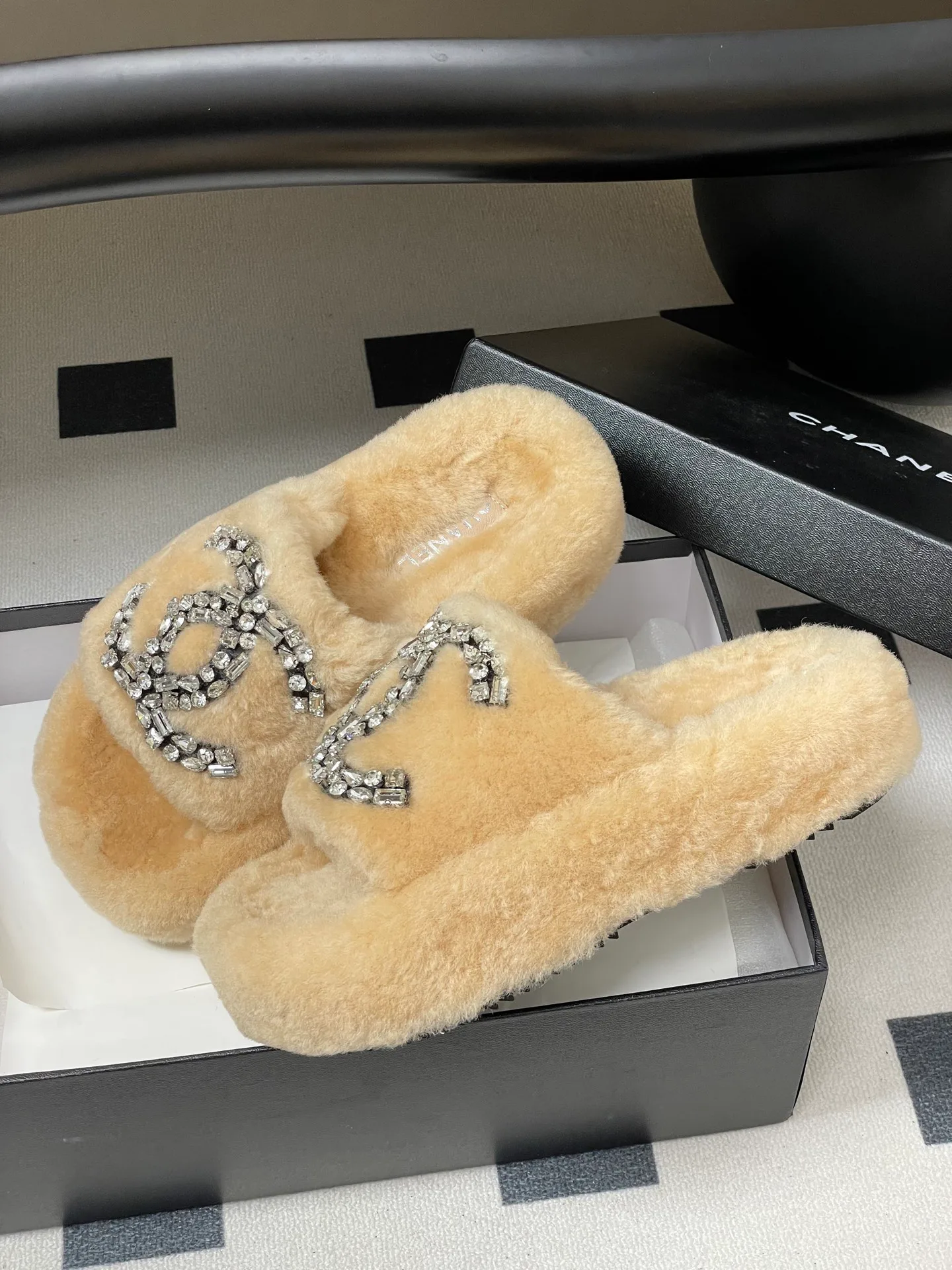 Тапочки Женские Chanel 94566