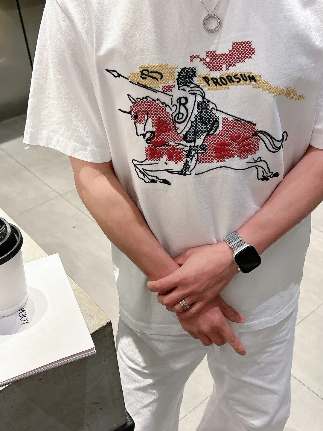 Футболки Мужские Burberry 6425260