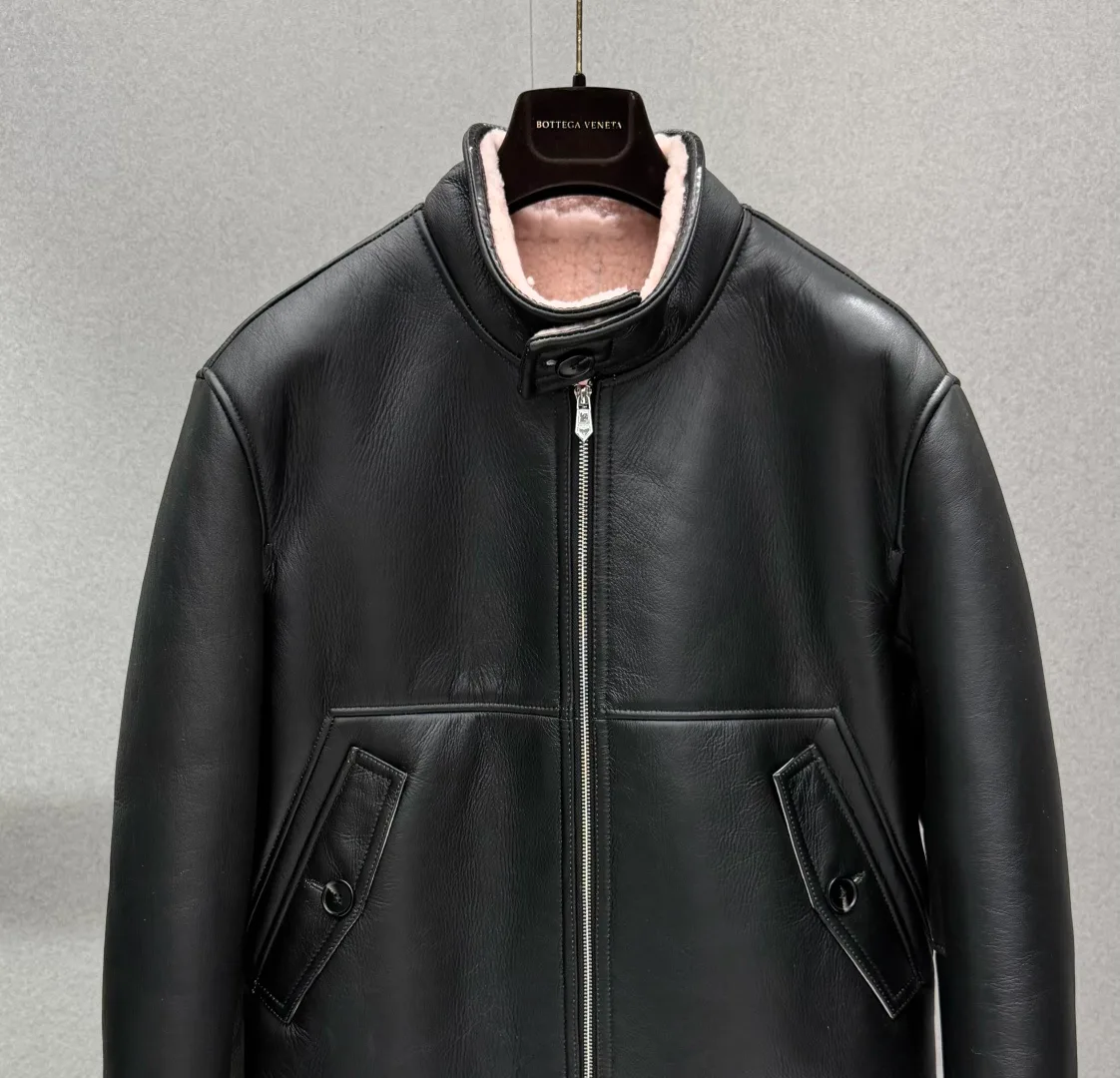 Кожаные Куртки И Дублёнки Мужские Hermes 17502155