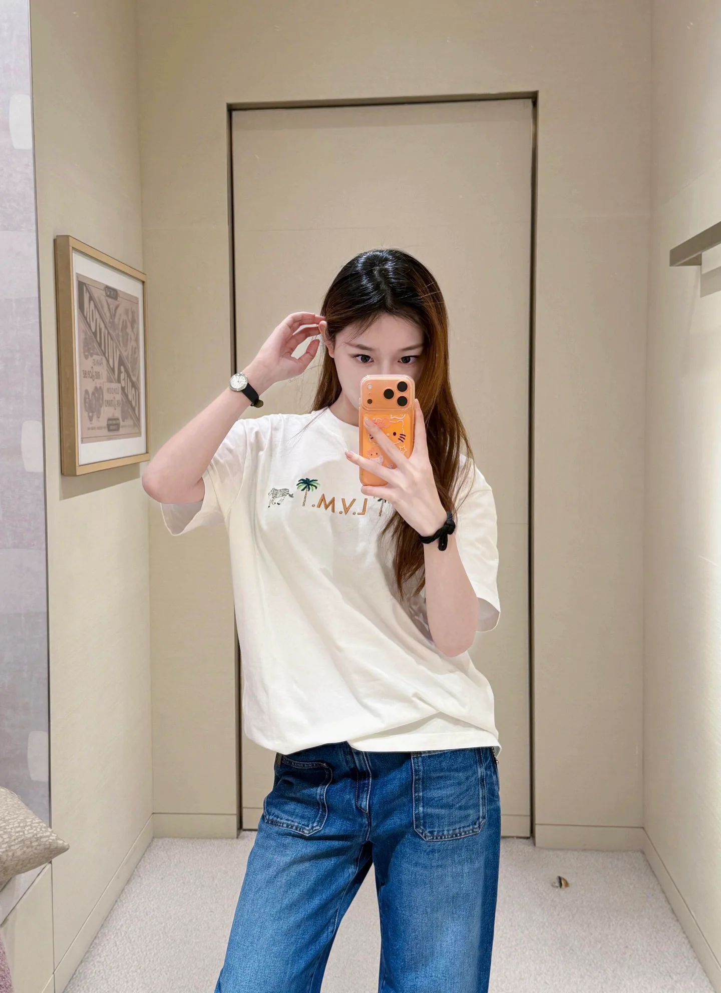 Футболки Женские Louis Vuitton 1707363