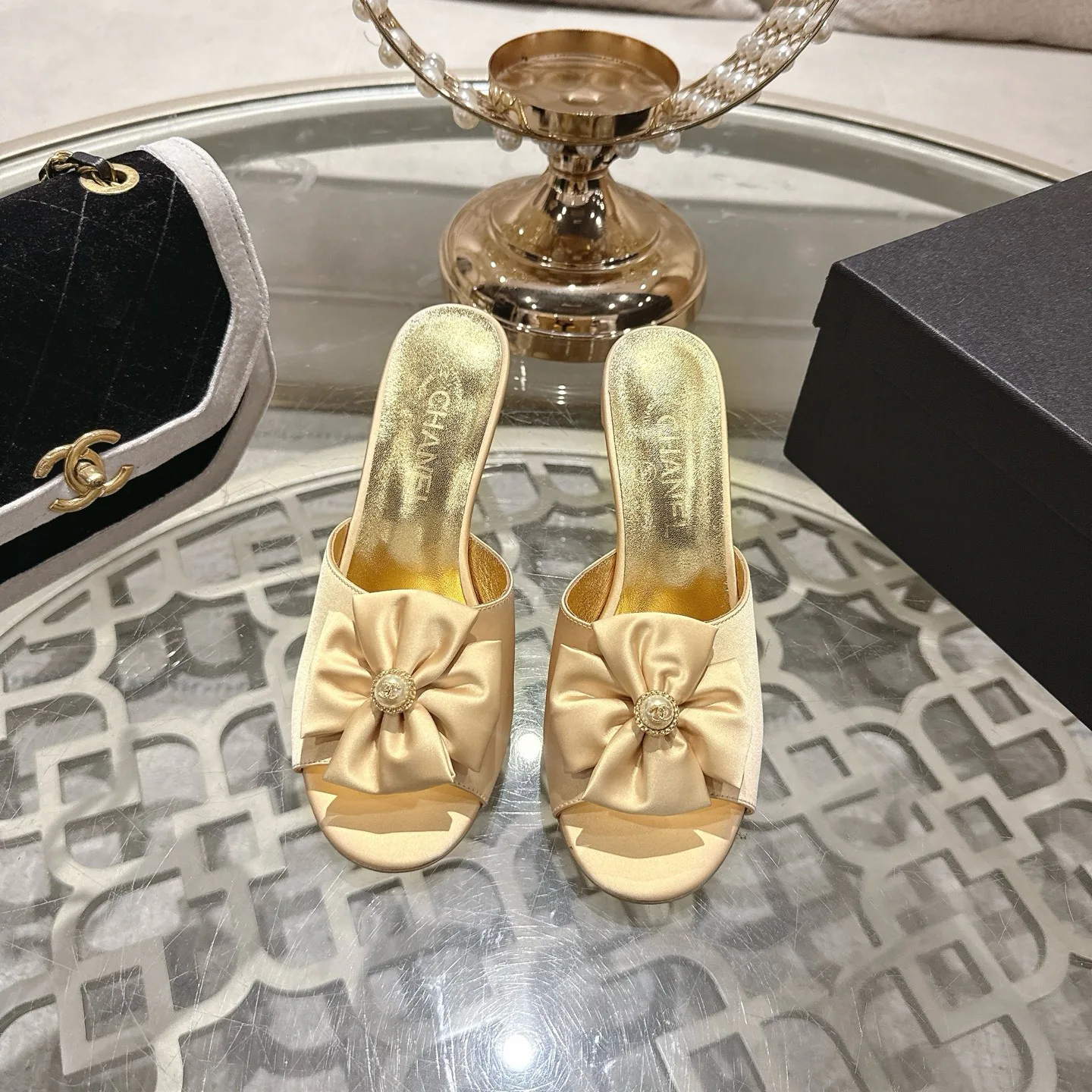 Босоножки Женские Chanel 1590801