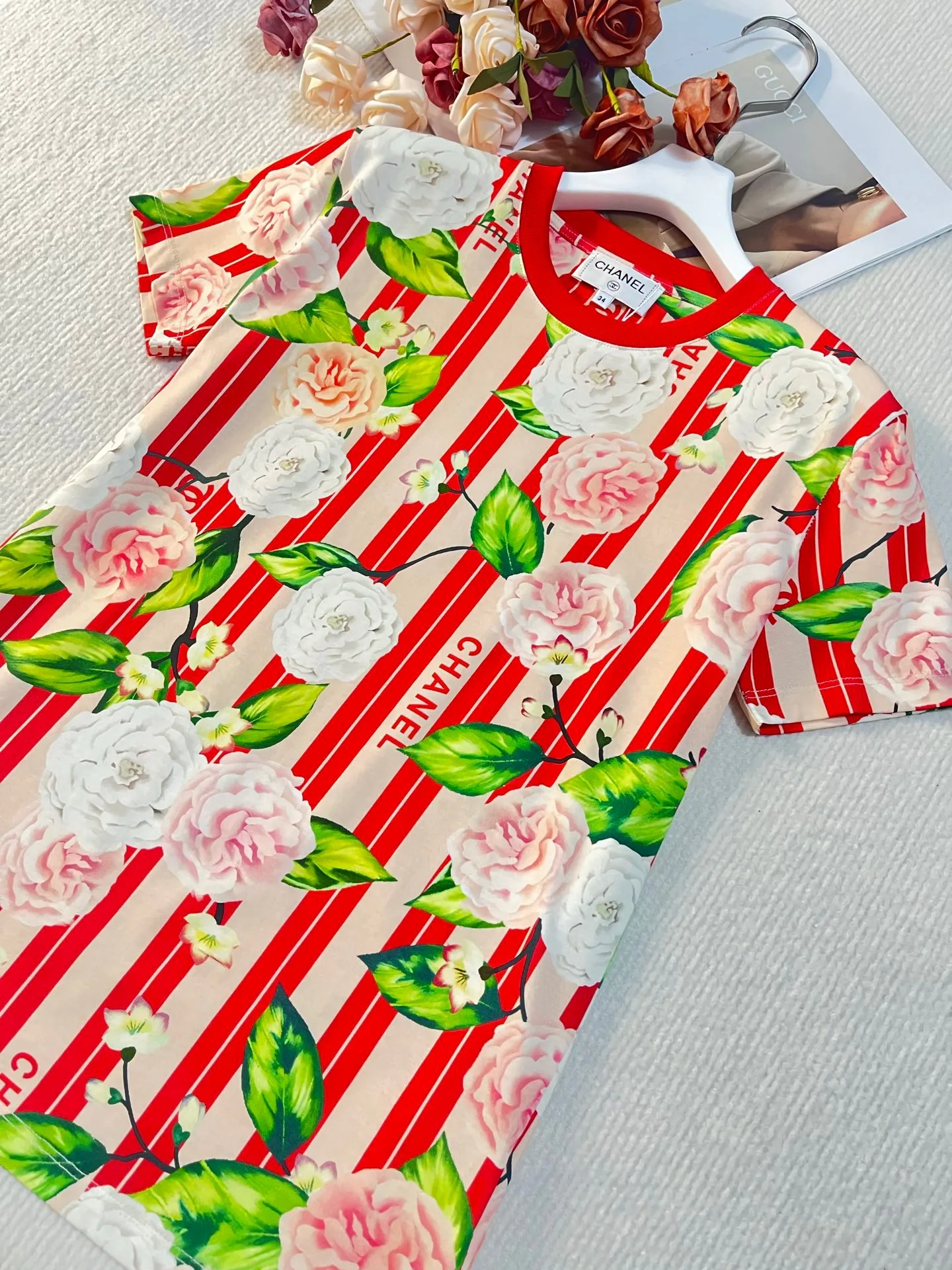 Футболки Женские Chanel 3042955