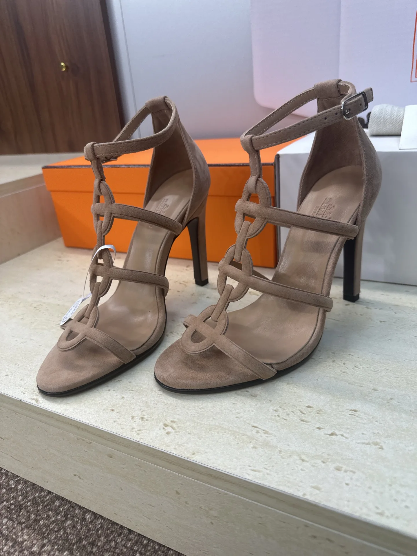 Босоножки Женские Hermes 11465219