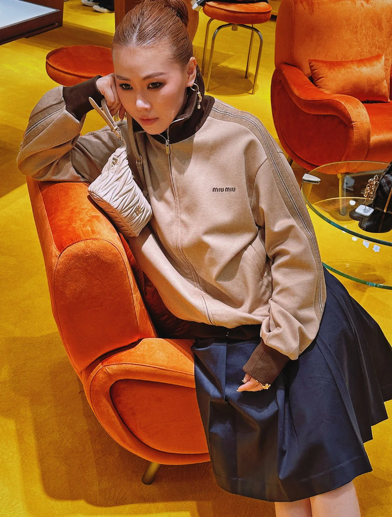 Куртки И Пуховики Женские Miu Miu 138230