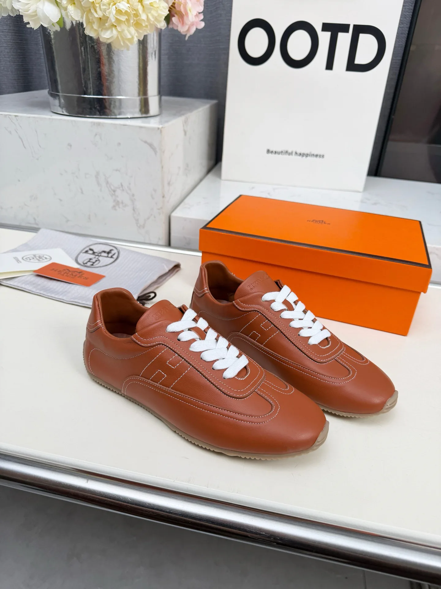 Кроссовки Женские Hermes 12700974