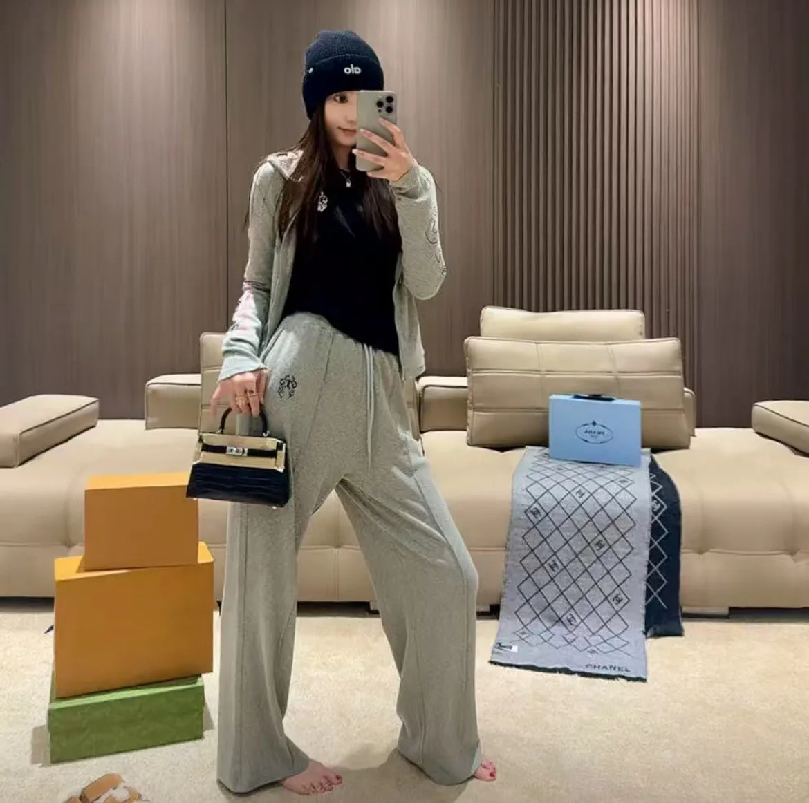 Брюки Женские Chrome Hearts 9134274