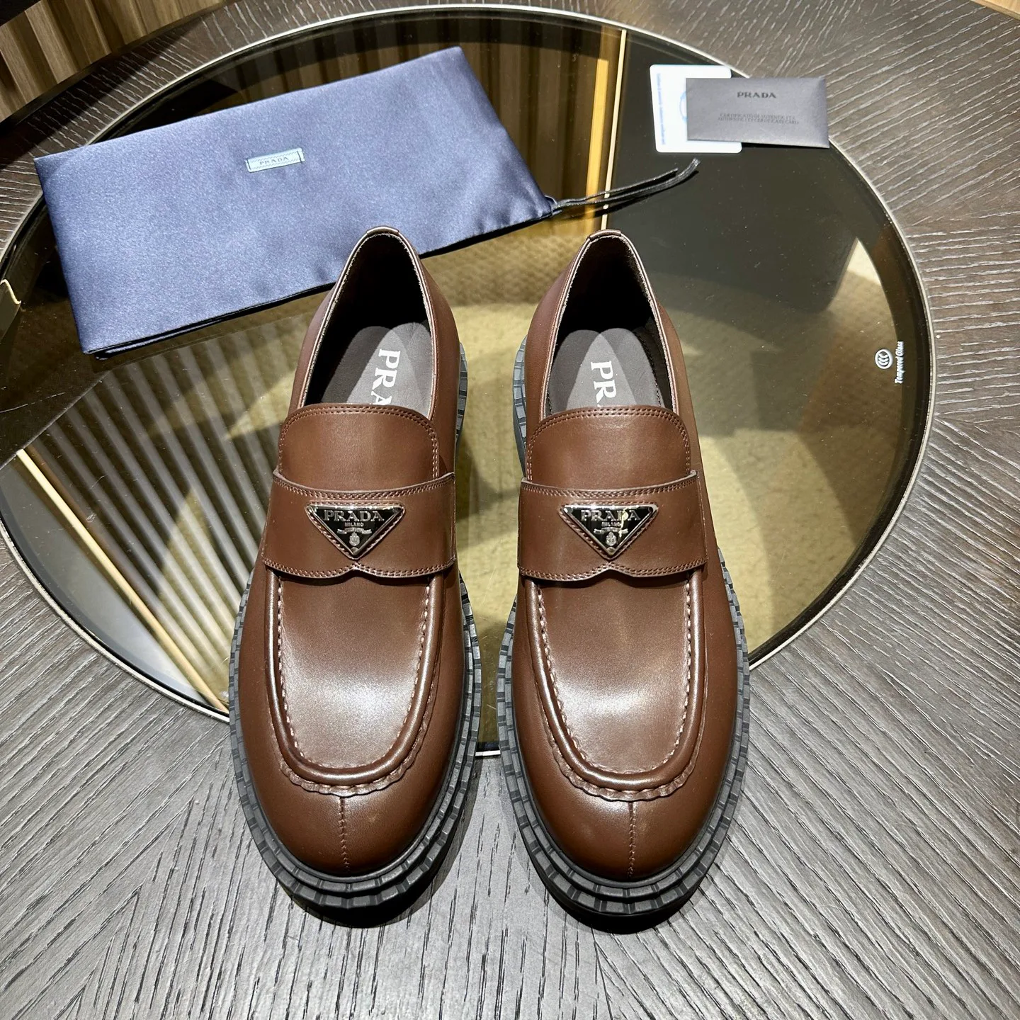 Лоферы И Туфли Мужские Prada 18192295