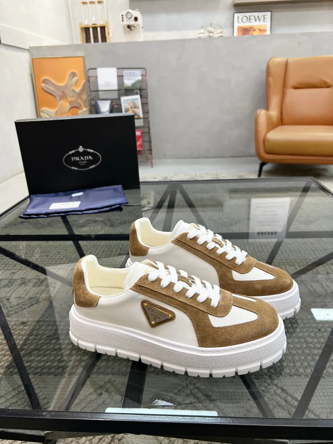 Кеды Мужские Prada 55038