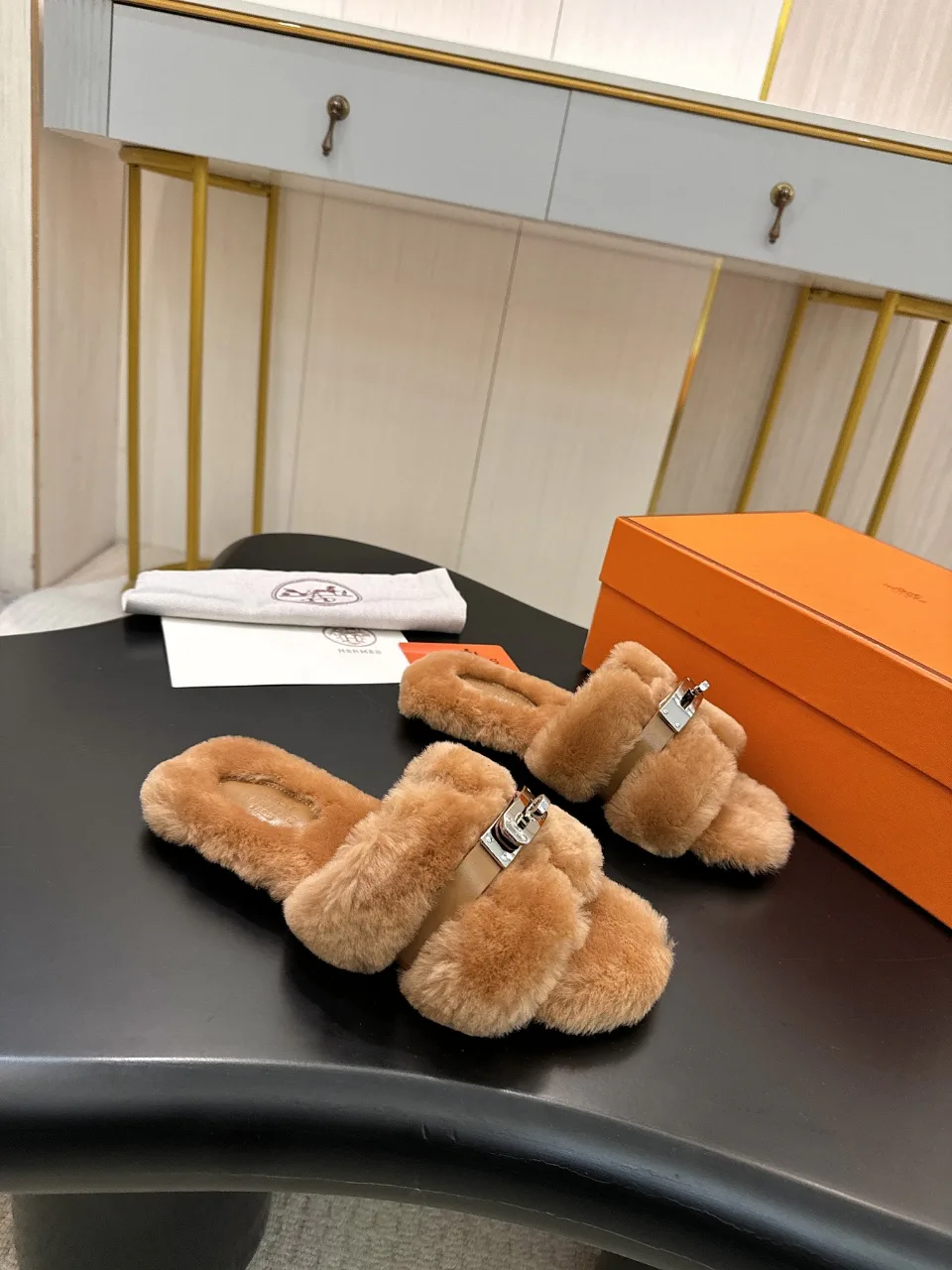 Тапочки Женские Hermes 97515