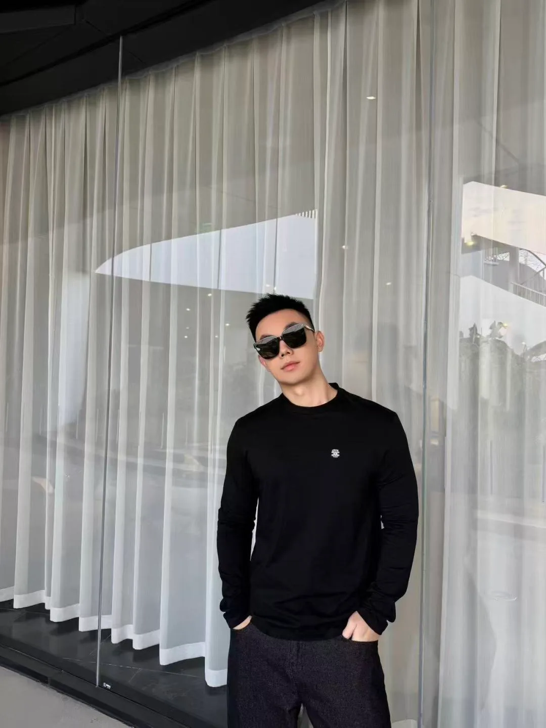 Лонгсливы Мужские Celine 11430093