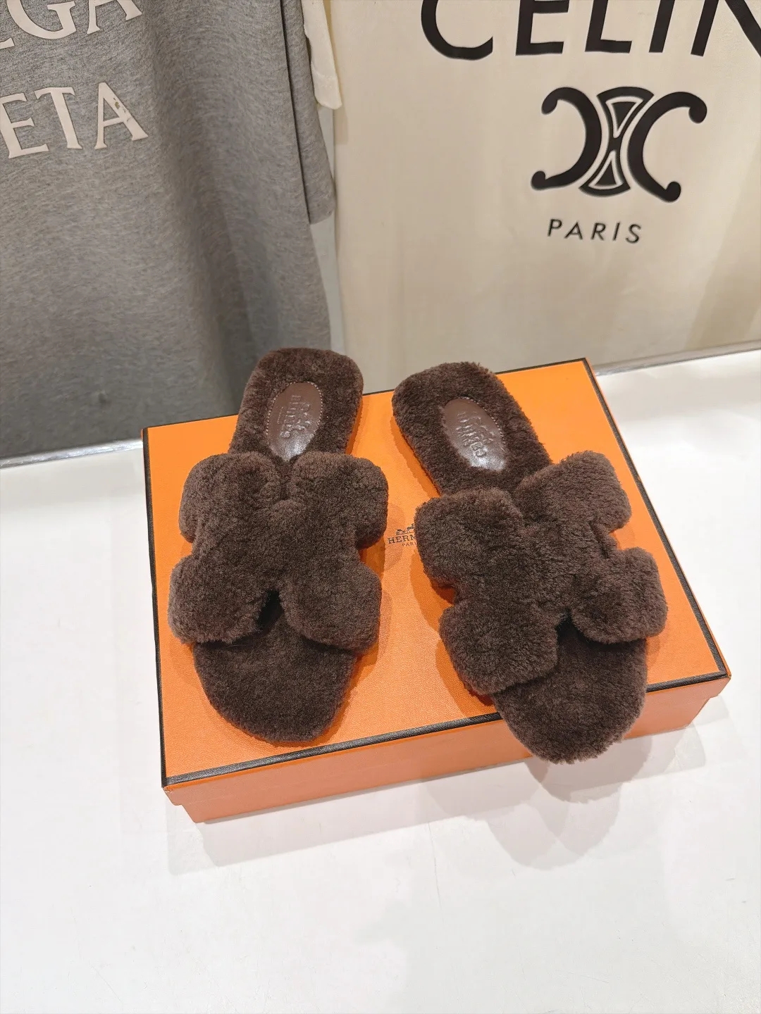 Тапочки Женские Hermes 18034204